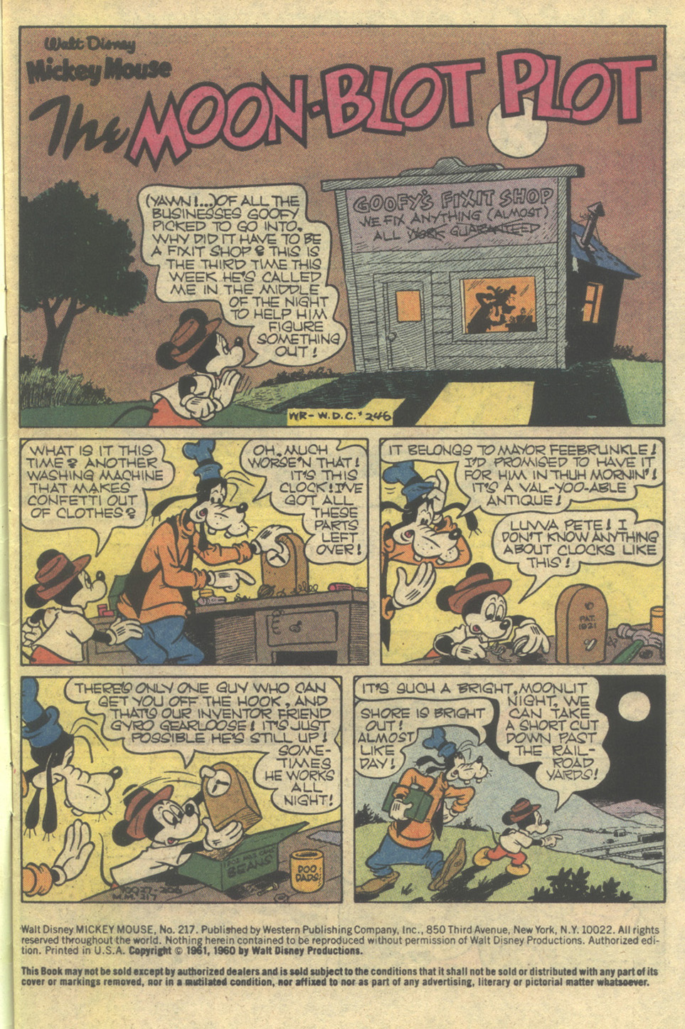 Walt Disney's Mickey Mouse issue 217 - Page 3