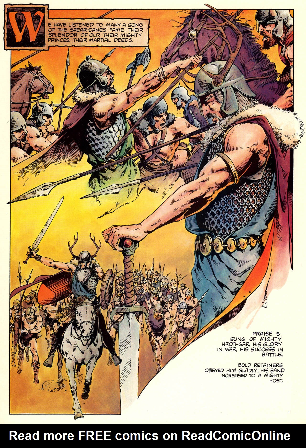 Read online Beowulf (1984) comic -  Issue # Full - 6