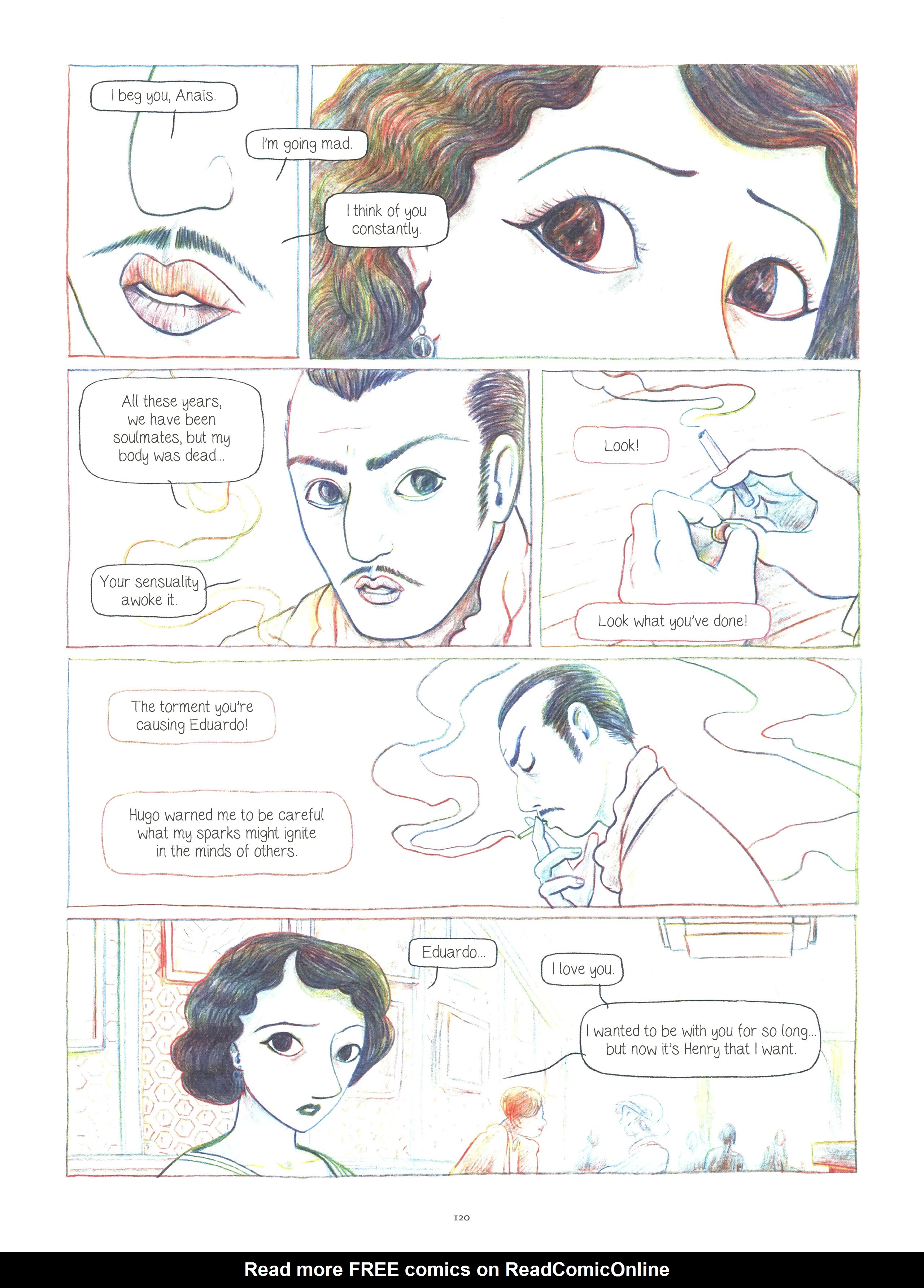 Read online Anais Nin: On the Sea of Lies comic -  Issue # TPB (Part 2) - 17
