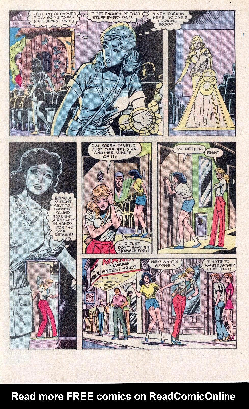 Read online Dazzler (1981) comic -  Issue #33 - 4