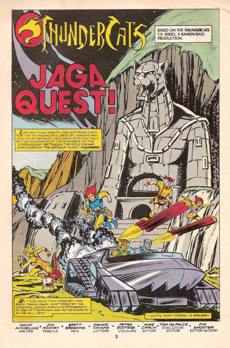 Read online ThunderCats (1987) comic -  Issue #3 - 3