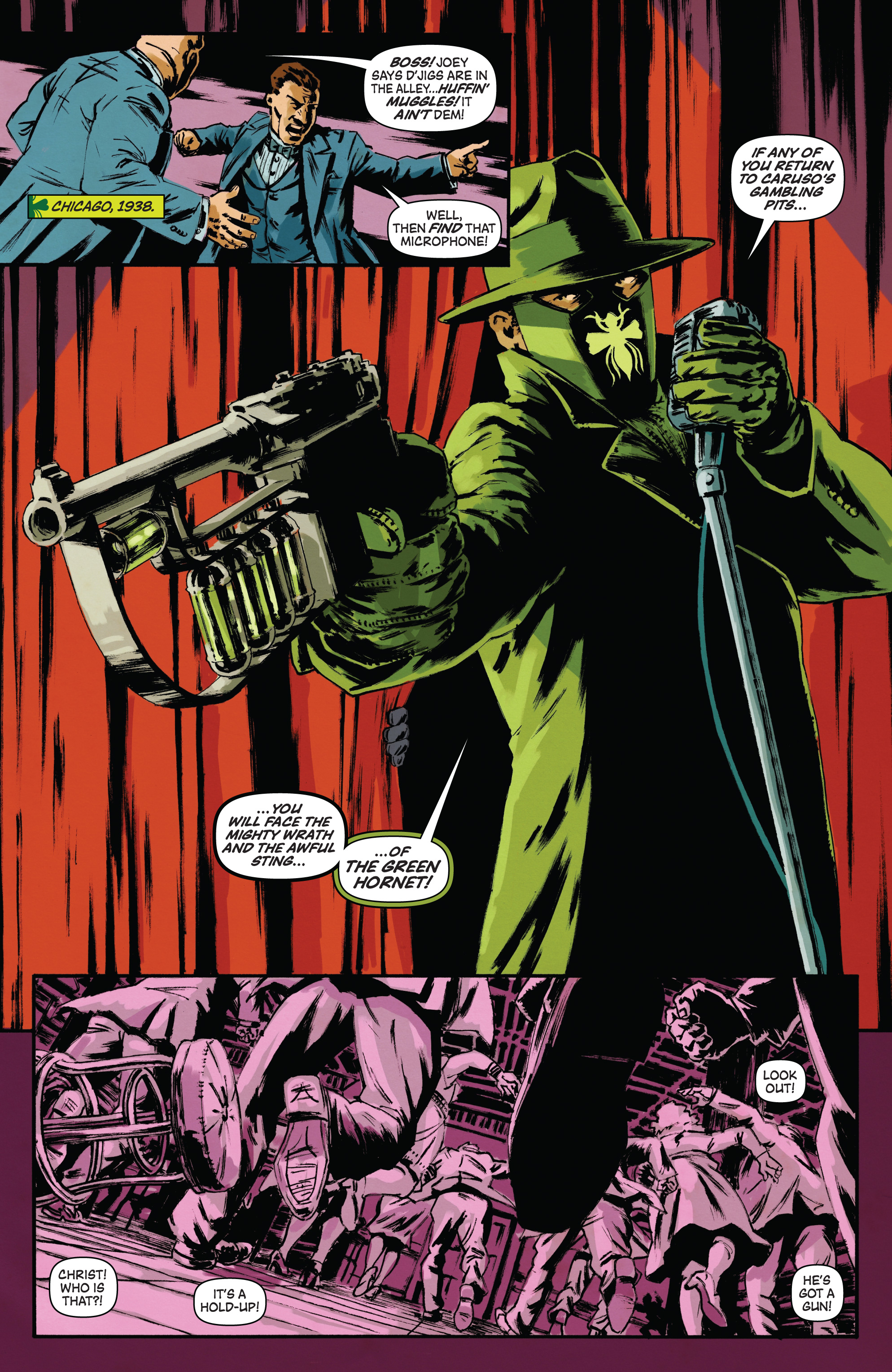 Read online Green Hornet: Year One comic -  Issue #3 - 19
