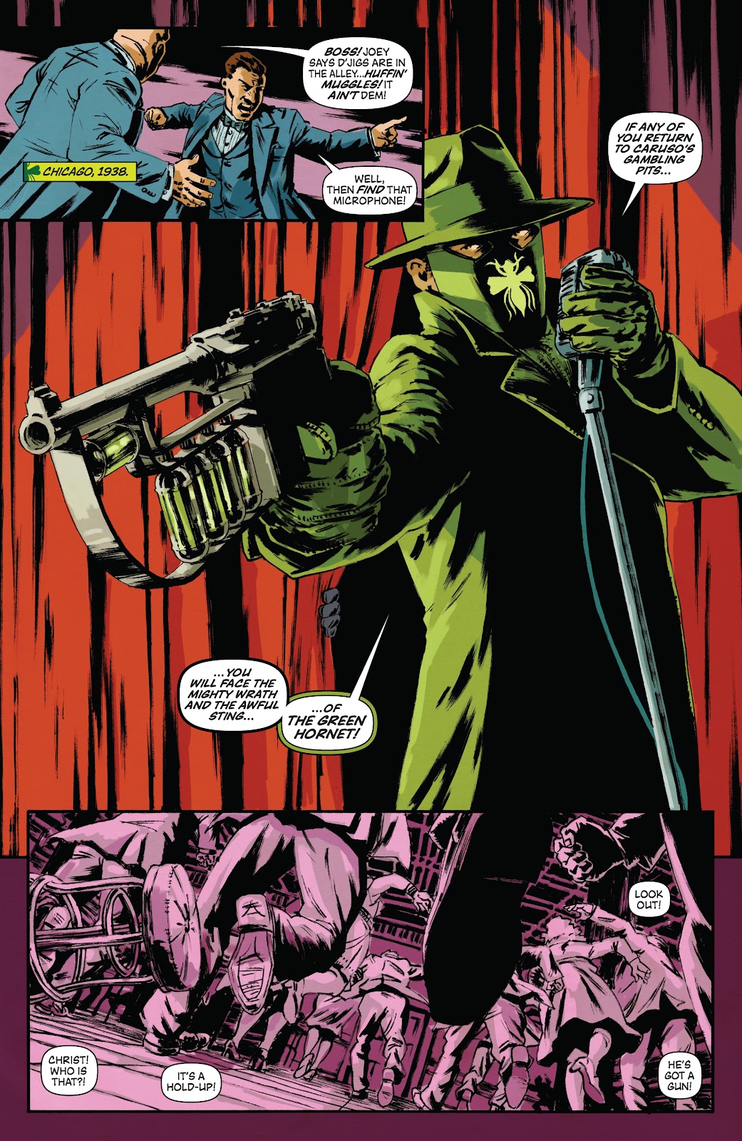 Green Hornet: Year One issue 3 - Page 19