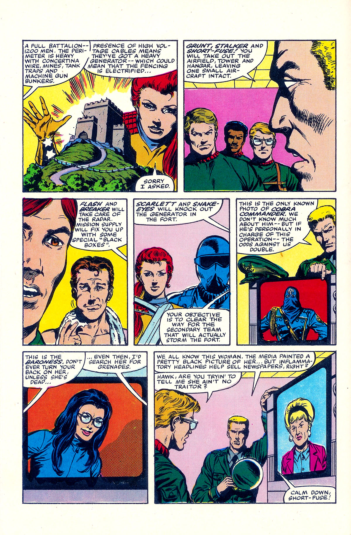 Read online G.I. Joe Yearbook comic -  Issue #1 - 12