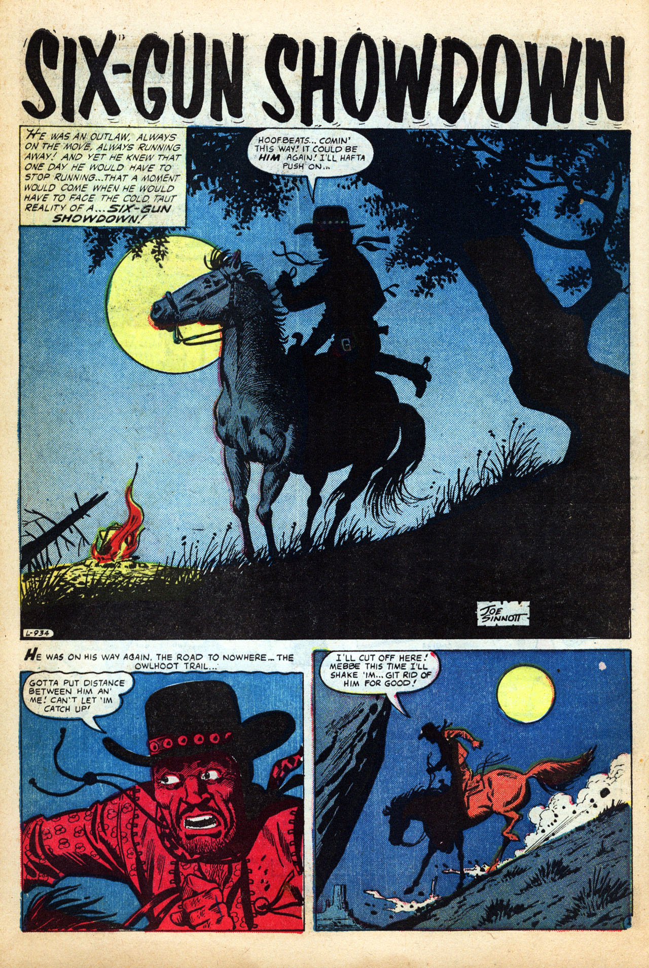 Read online Western Outlaws (1954) comic -  Issue #20 - 10