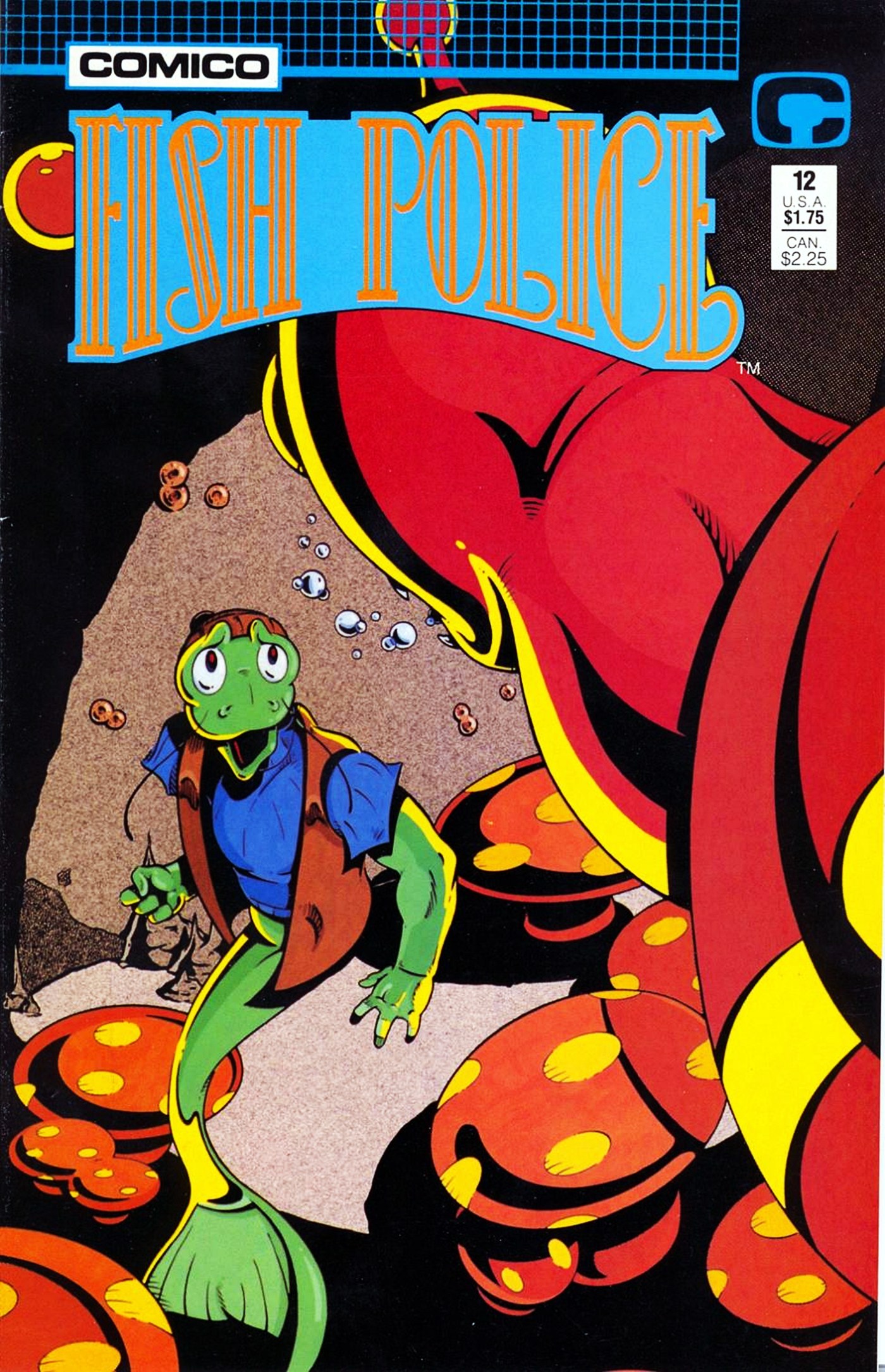 Read online The Fish Police comic -  Issue #12 - 1