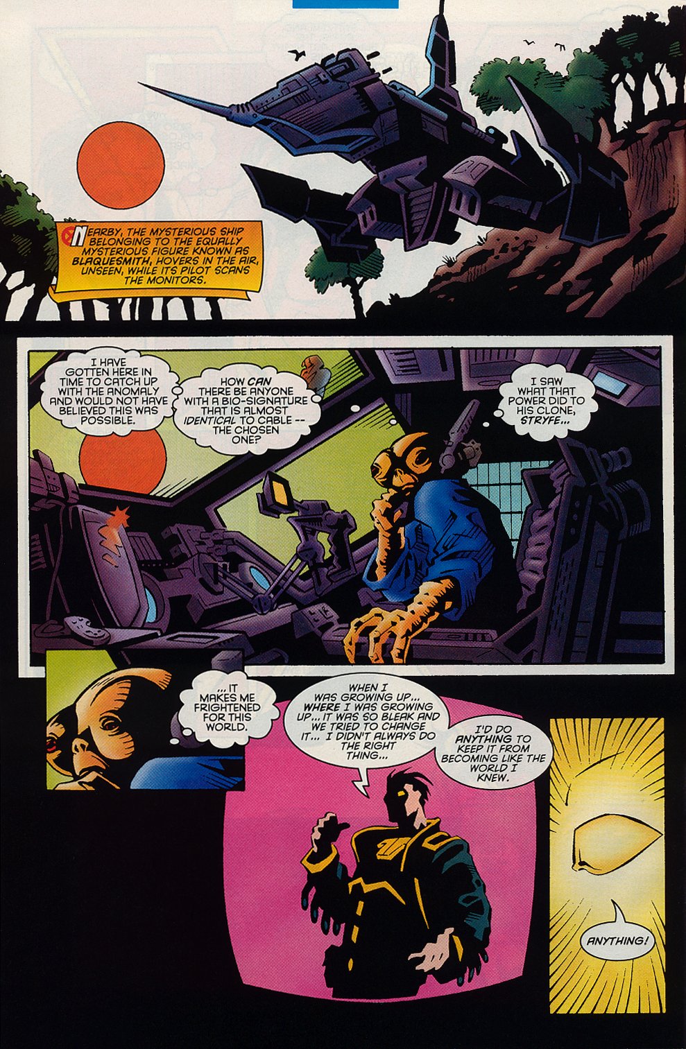 Read online X-Man comic -  Issue #9 - 10