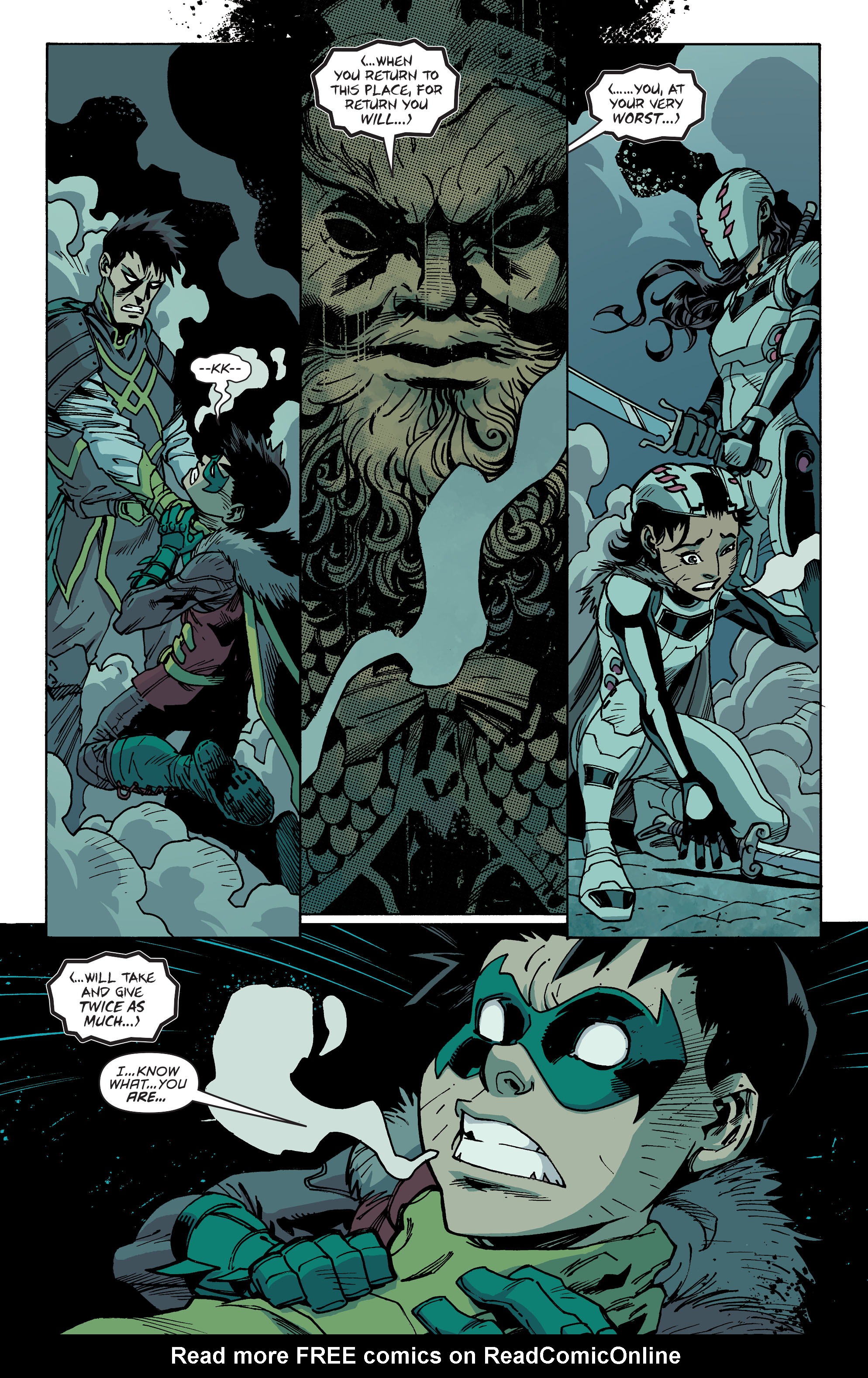 Read online Robin: Son of Batman comic -  Issue #8 - 17