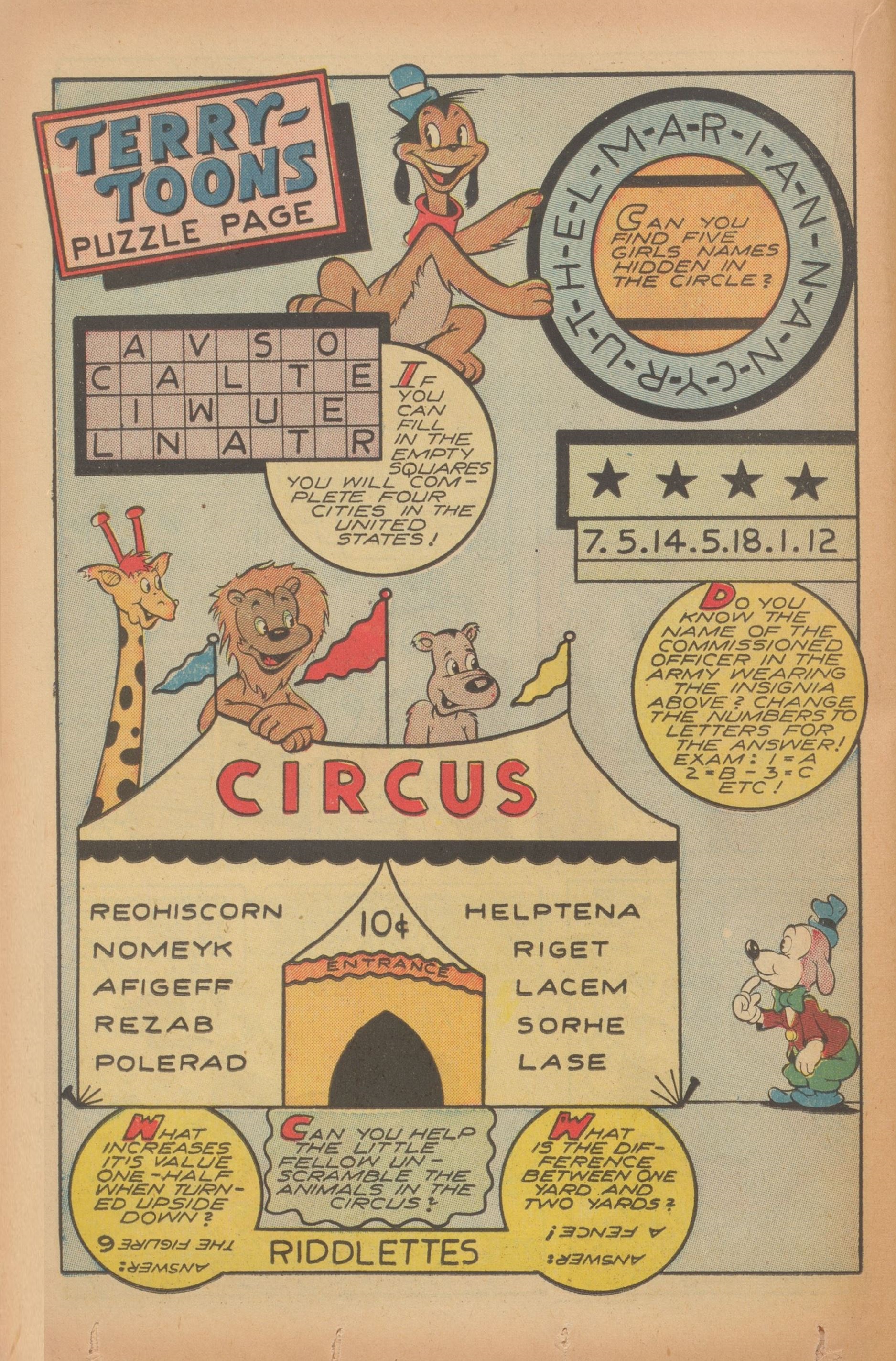 Read online Terry-Toons Comics comic -  Issue #34 - 22