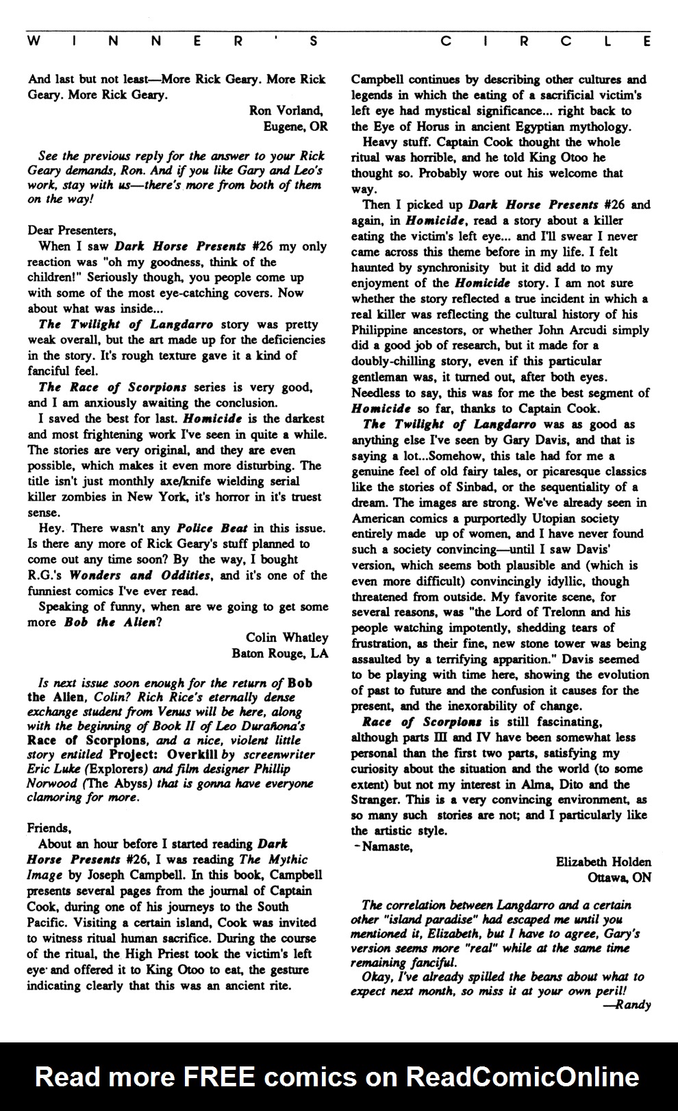 Dark Horse Presents (1986) Issue #29 #34 - English 32