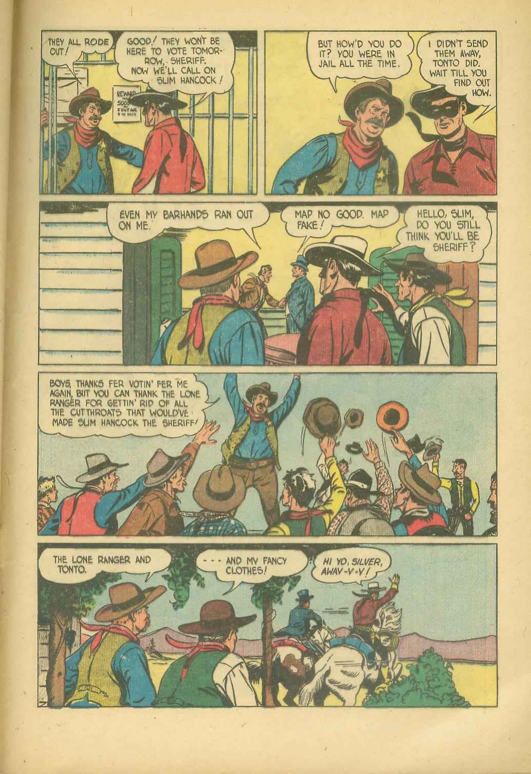 Read online The Lone Ranger (1948) comic -  Issue #7 - 45
