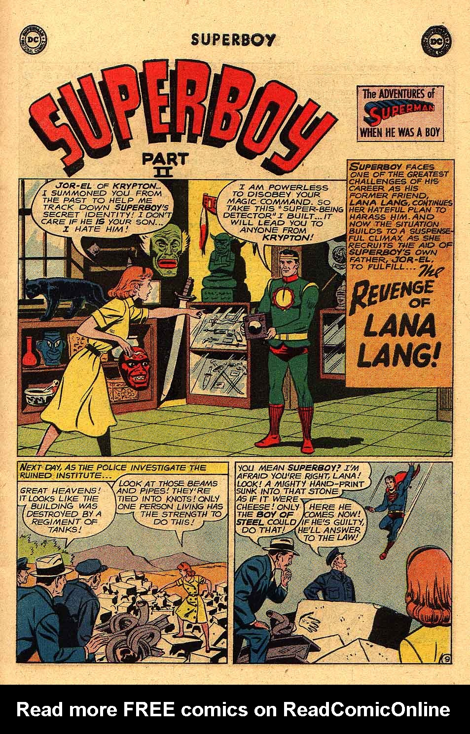 Read online Superboy (1949) comic -  Issue #110 - 10