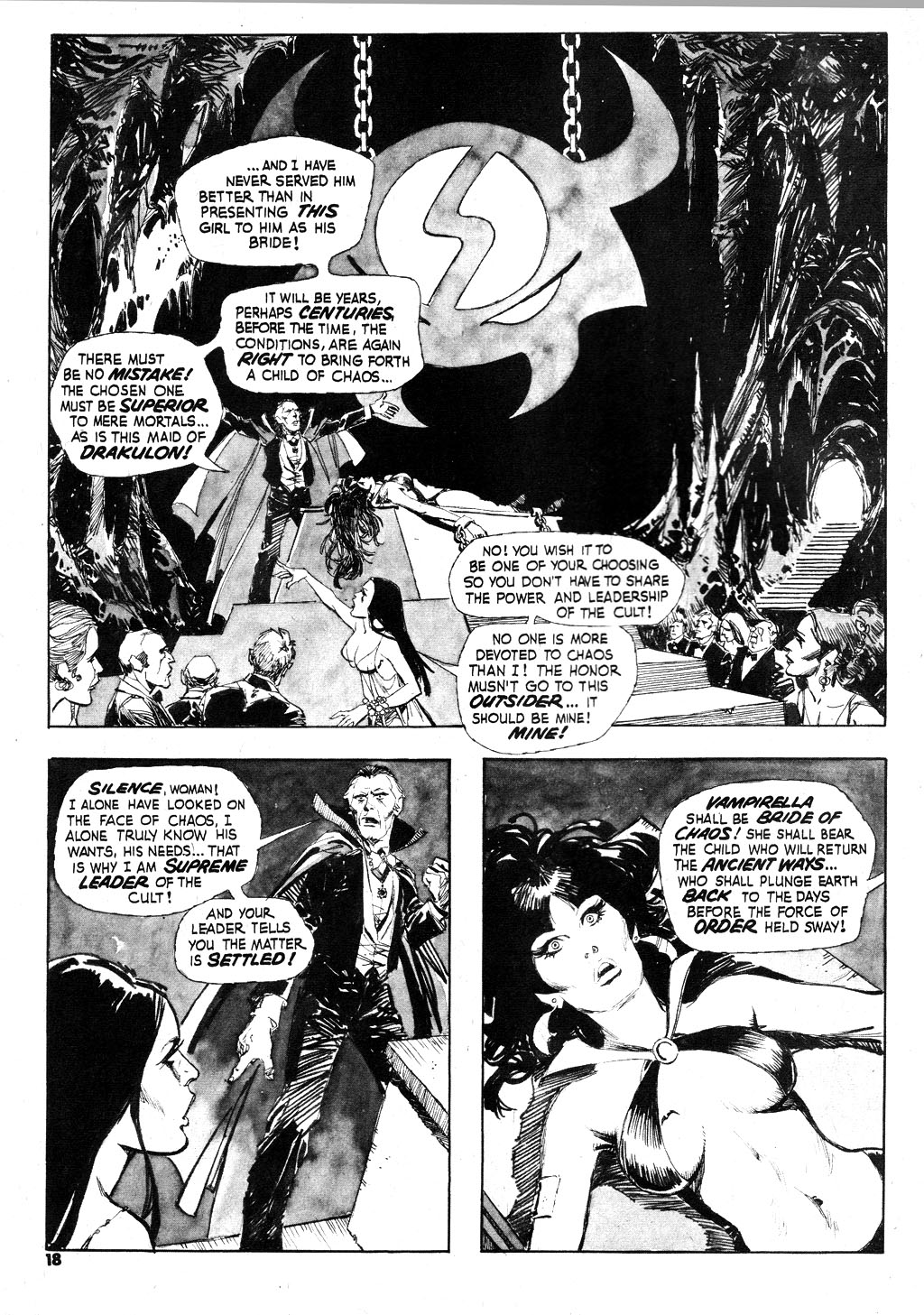 Read online Vampirella (1969) comic -  Issue #16 - 18