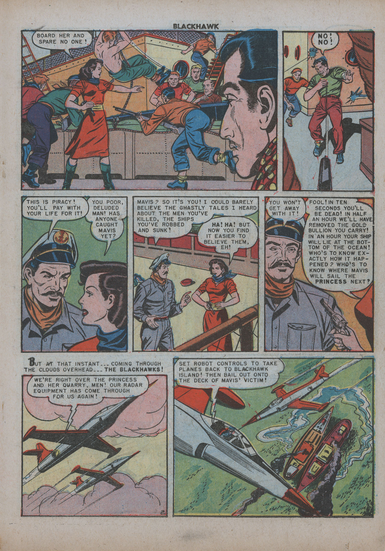 Read online Blackhawk (1957) comic -  Issue #34 - 28