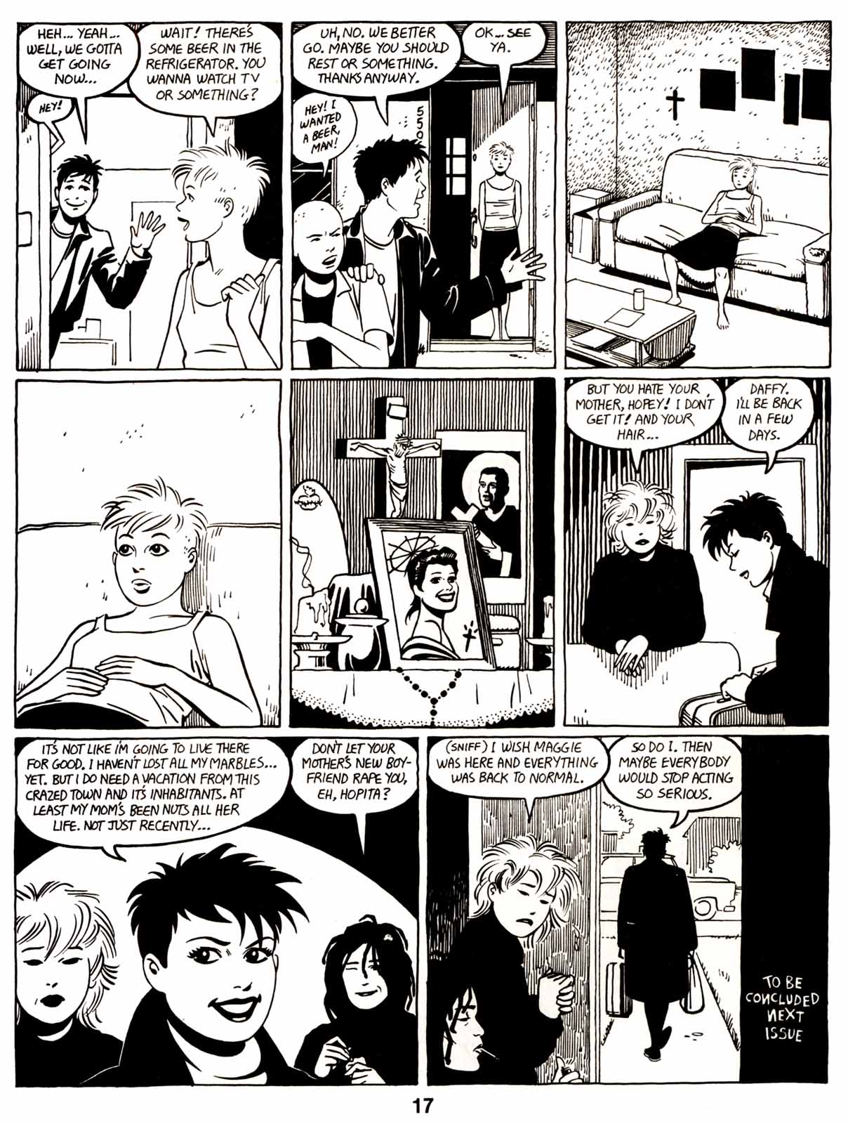 Read online Love and Rockets (1982) comic -  Issue #10 - 19