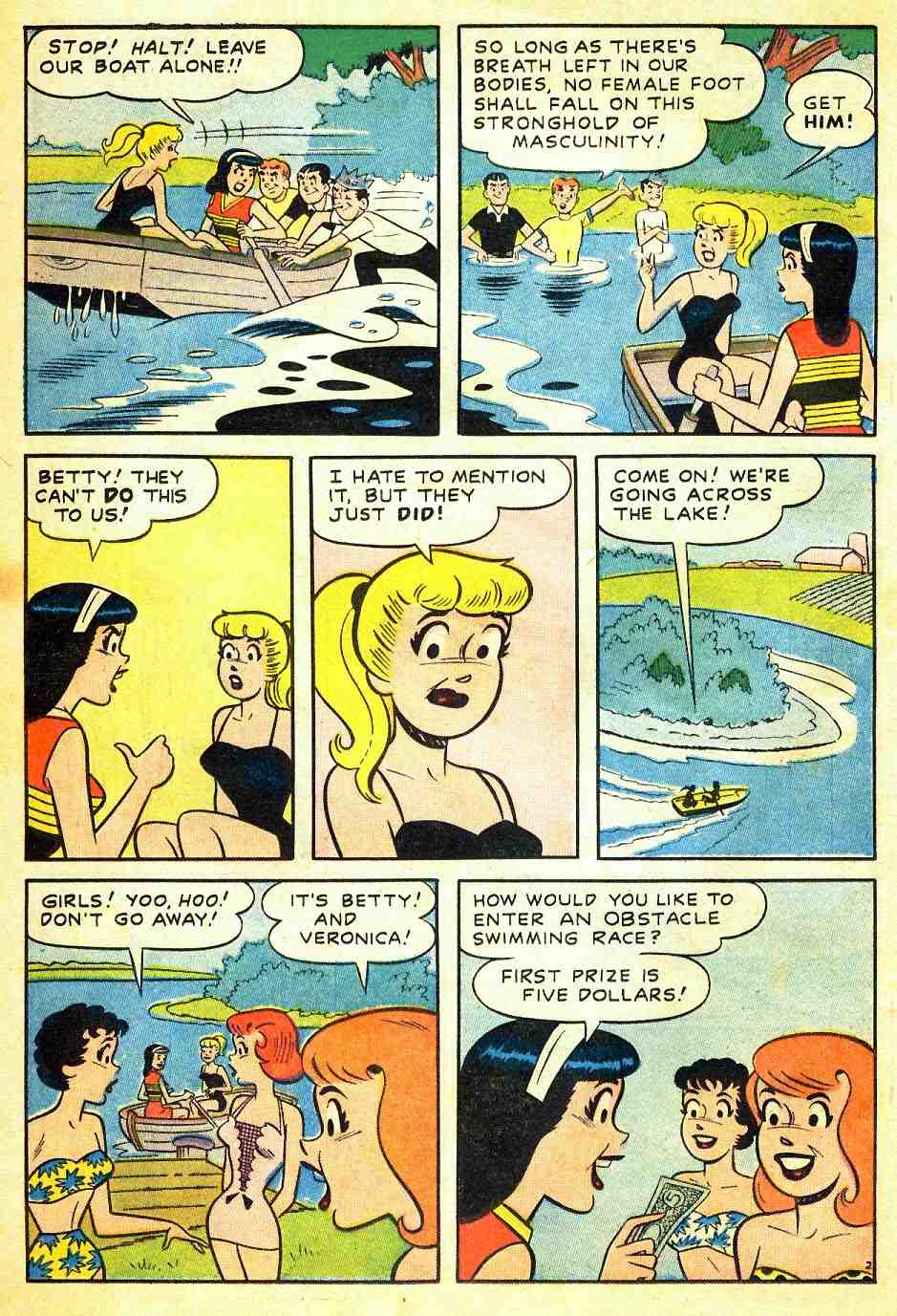 Read online Archie's Girls Betty and Veronica comic -  Issue #58 - 13