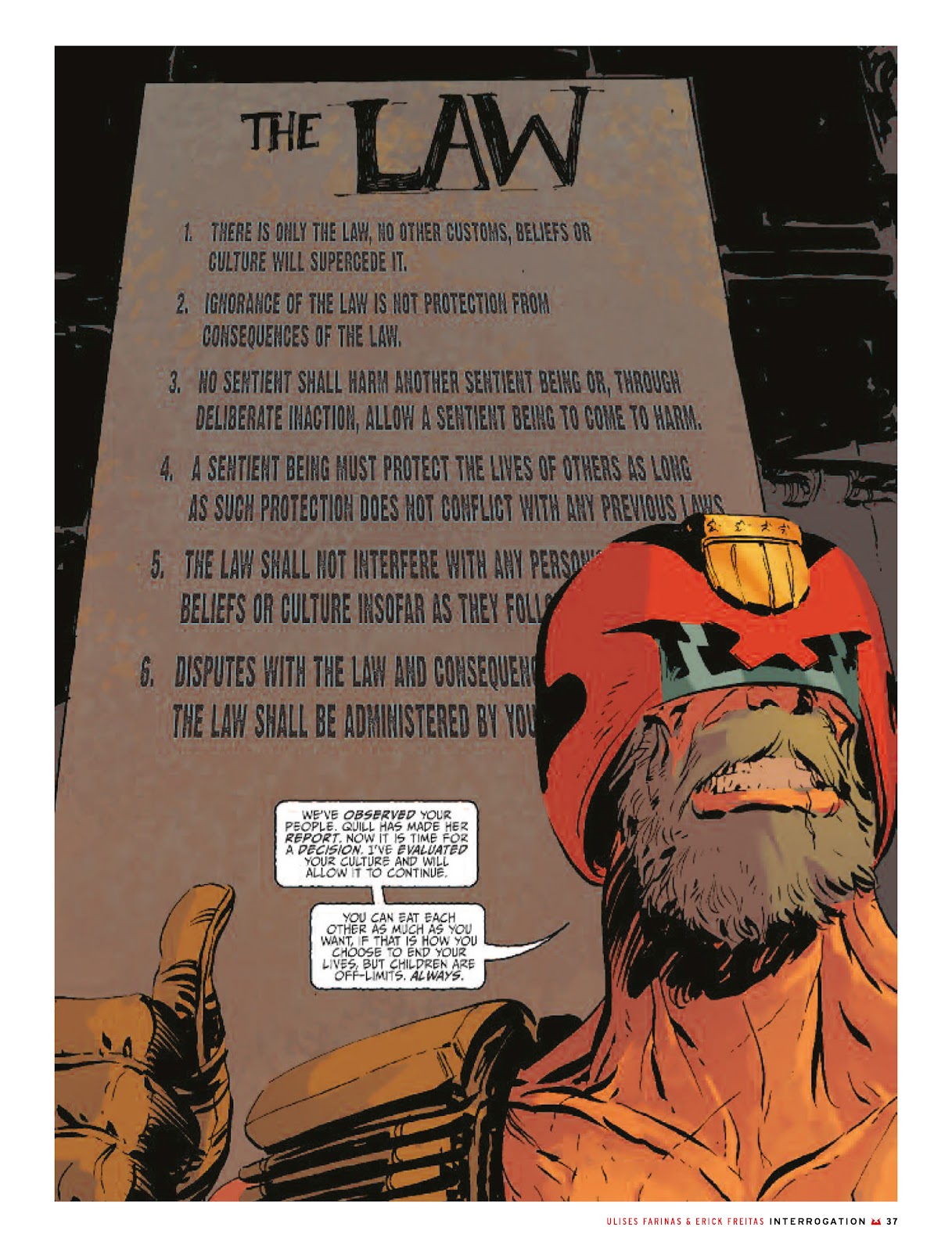 Judge Dredd Megazine (Vol. 5) issue 377 - Page 36