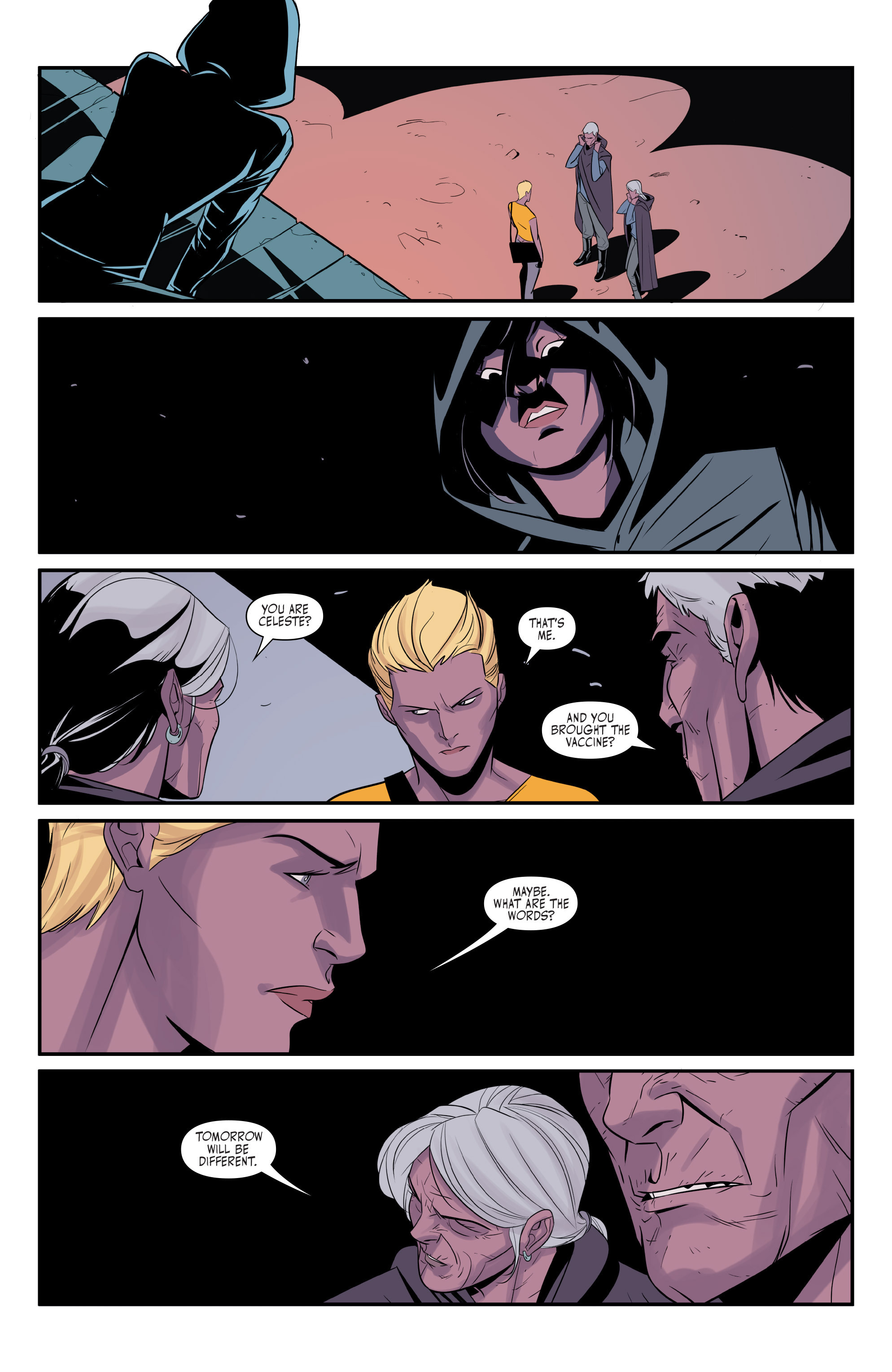 Read online Mirror's Edge: Exordium comic -  Issue #5 - 22