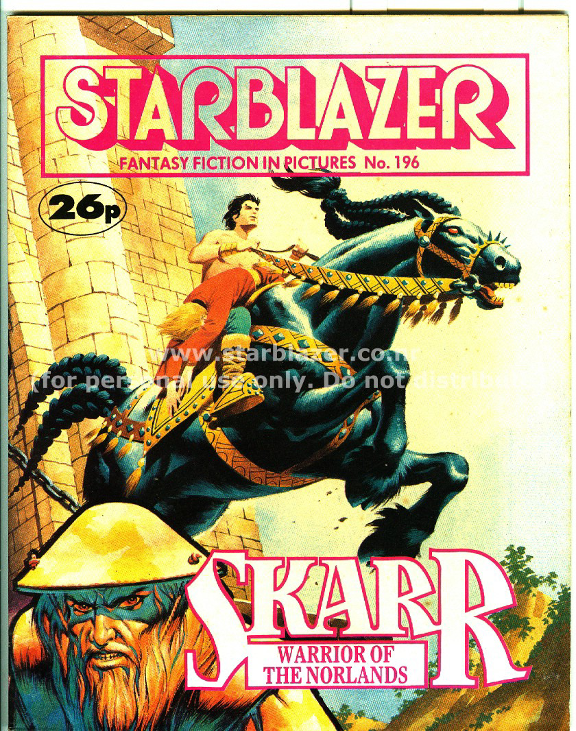 Read online Starblazer comic -  Issue #196 - 1