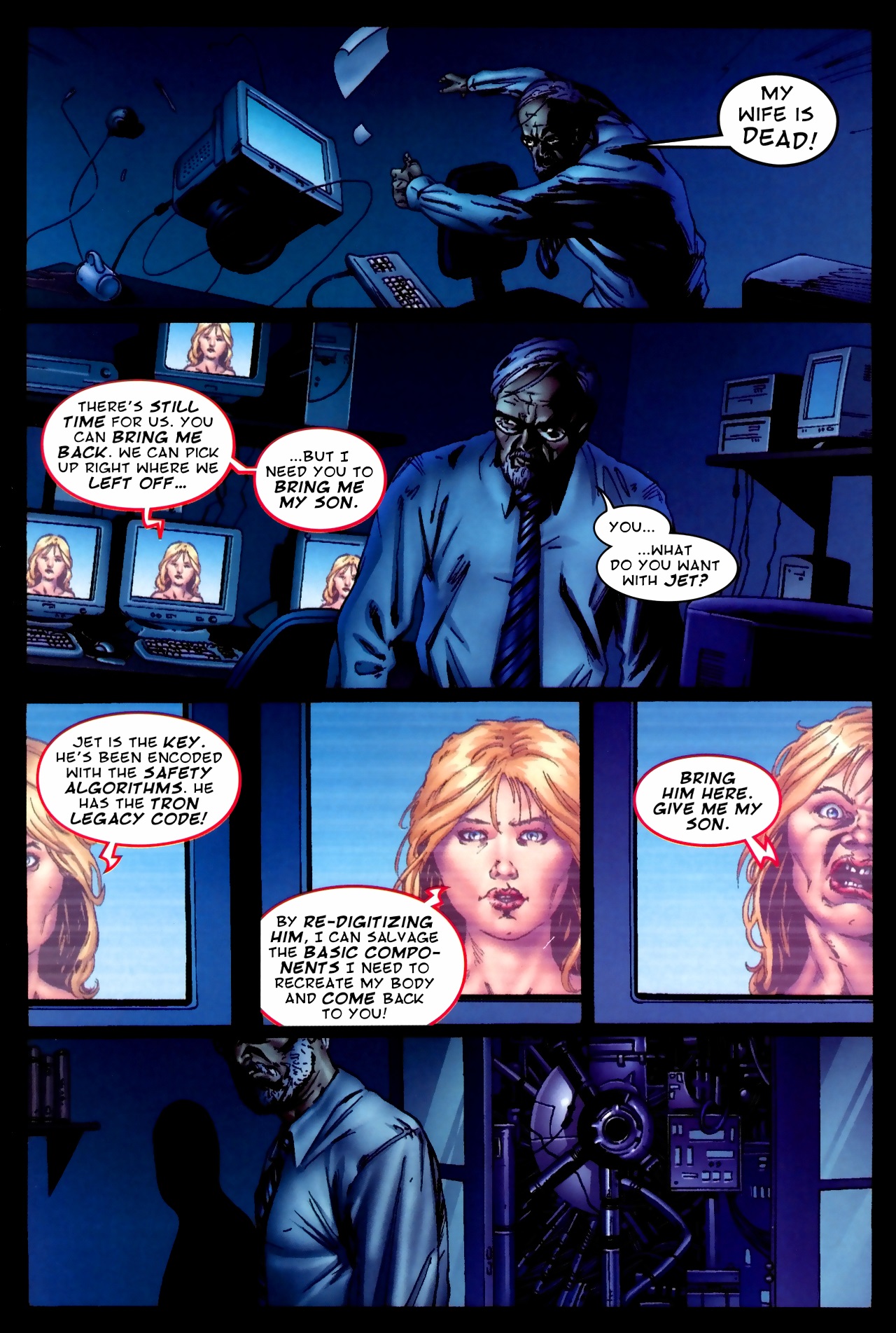 Read online TRON: Ghost in the Machine comic -  Issue #5 - 4