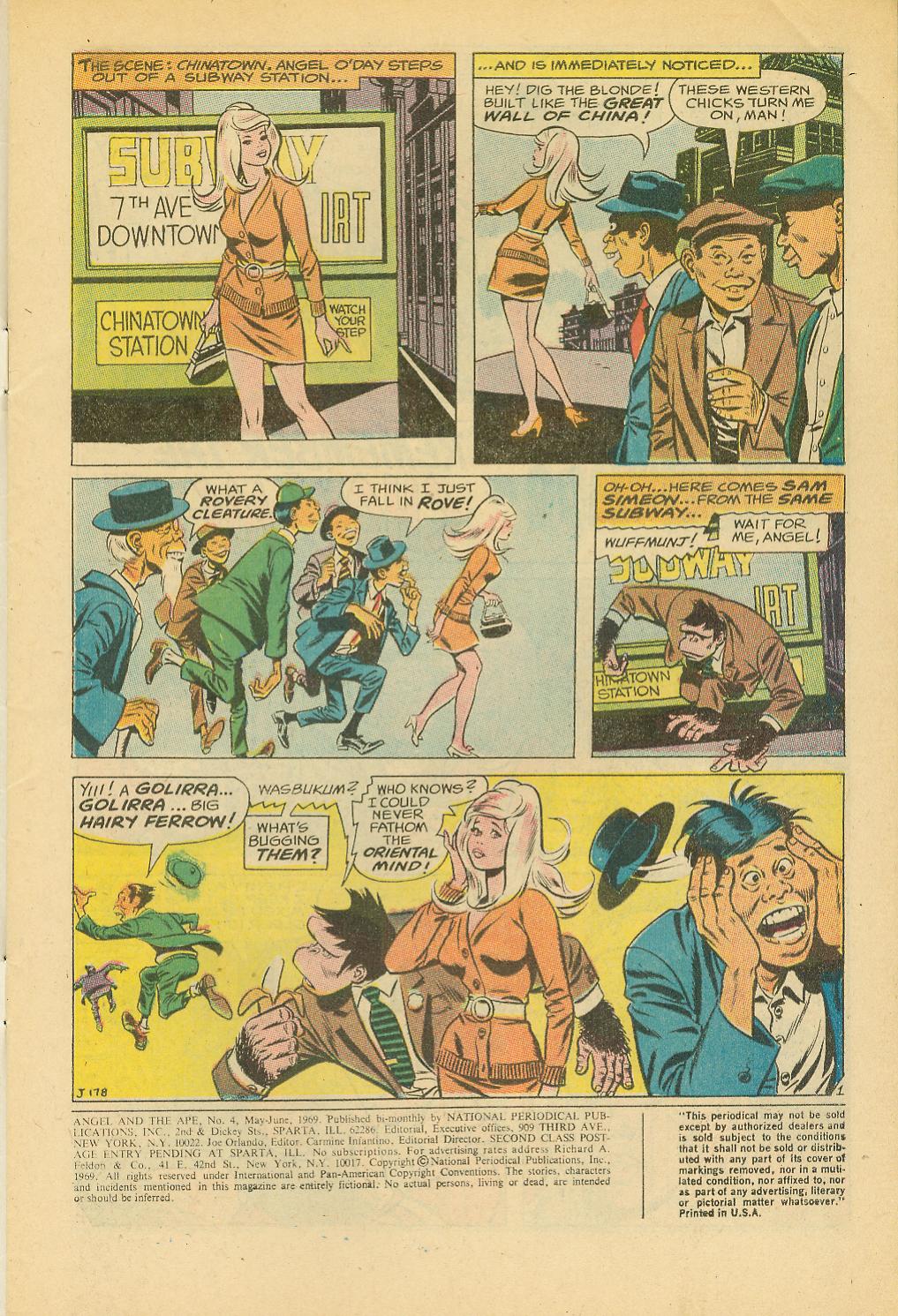 Read online Angel And The Ape (1968) comic -  Issue #4 - 3