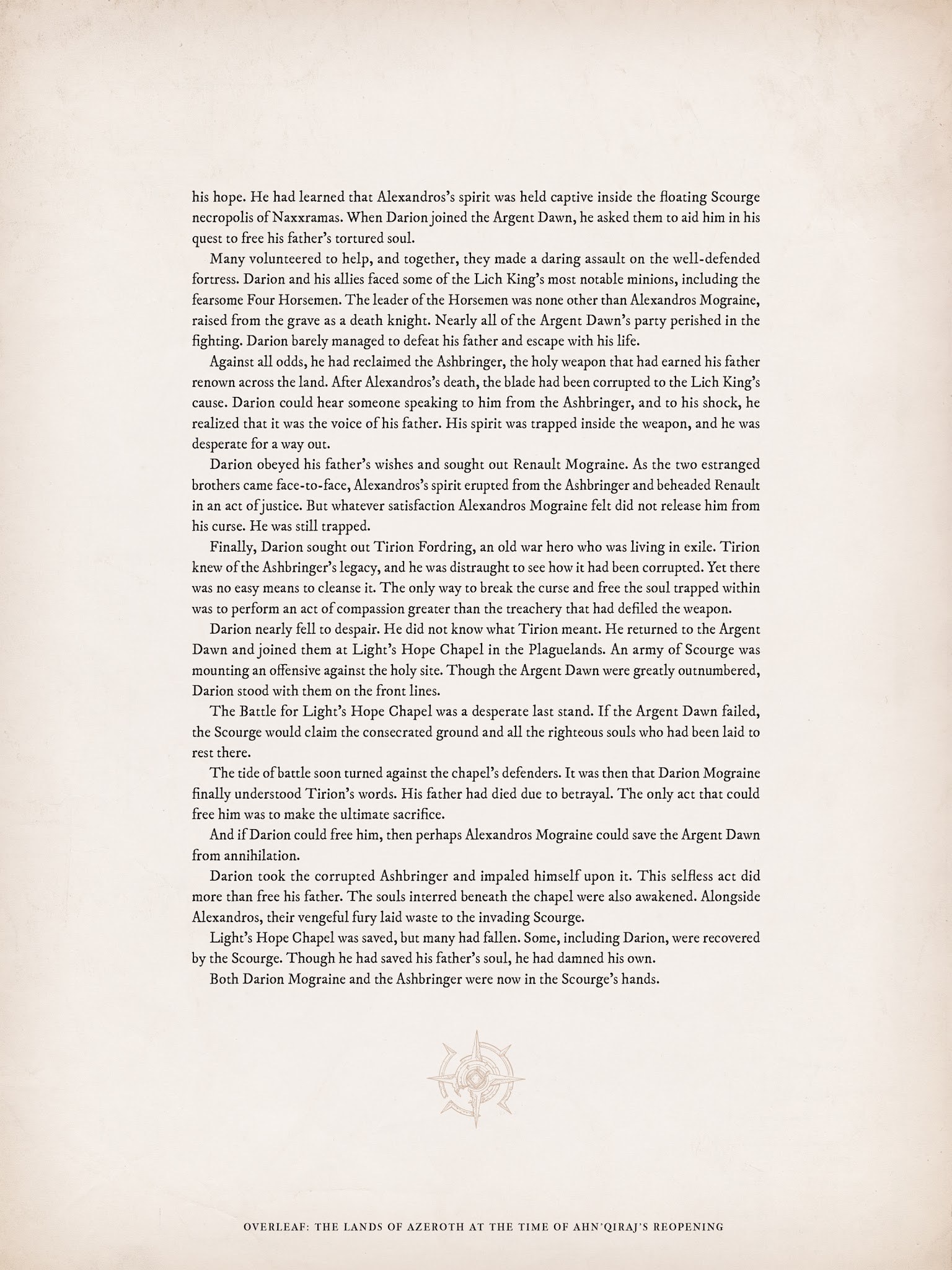 Read online World of Warcraft Chronicle Vol. 3 comic -  Issue # Full - 125