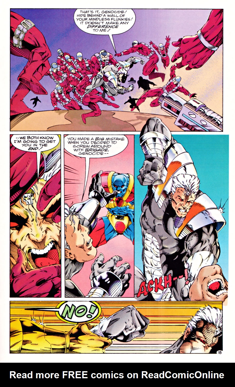 Read online Brigade (1992) comic -  Issue #4 - 19