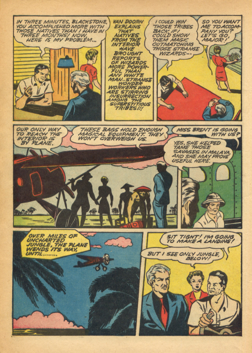 Read online Super-Magician Comics comic -  Issue #6 - 6