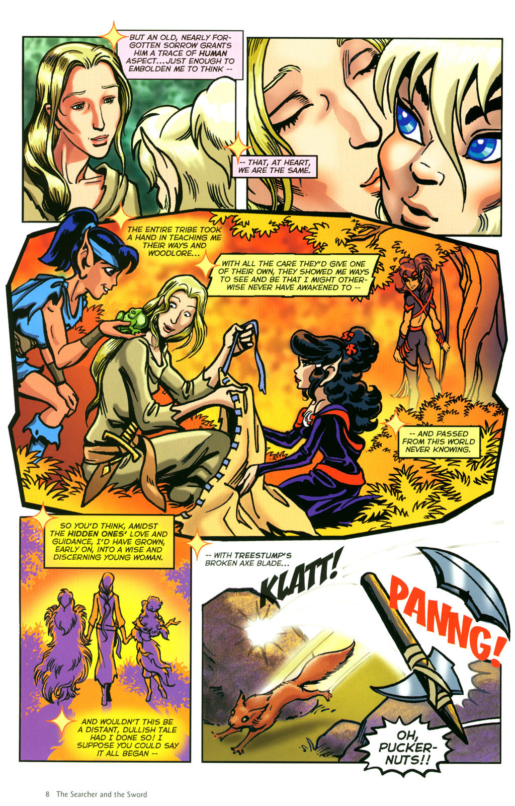 Read online Elfquest: The Searcher and the Sword comic -  Issue # TPB - 9