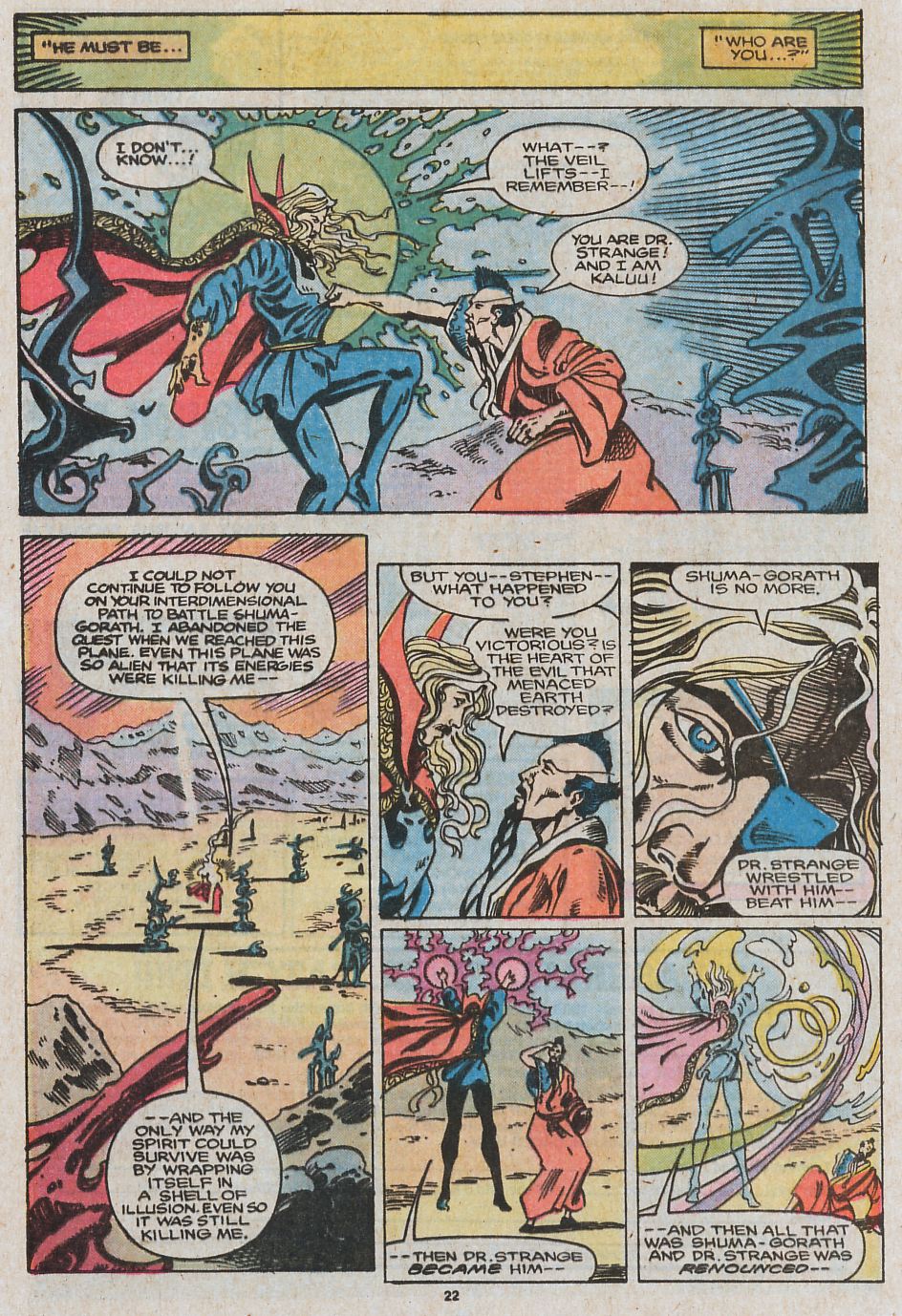 Read online Strange Tales (1987) comic -  Issue #15 - 17
