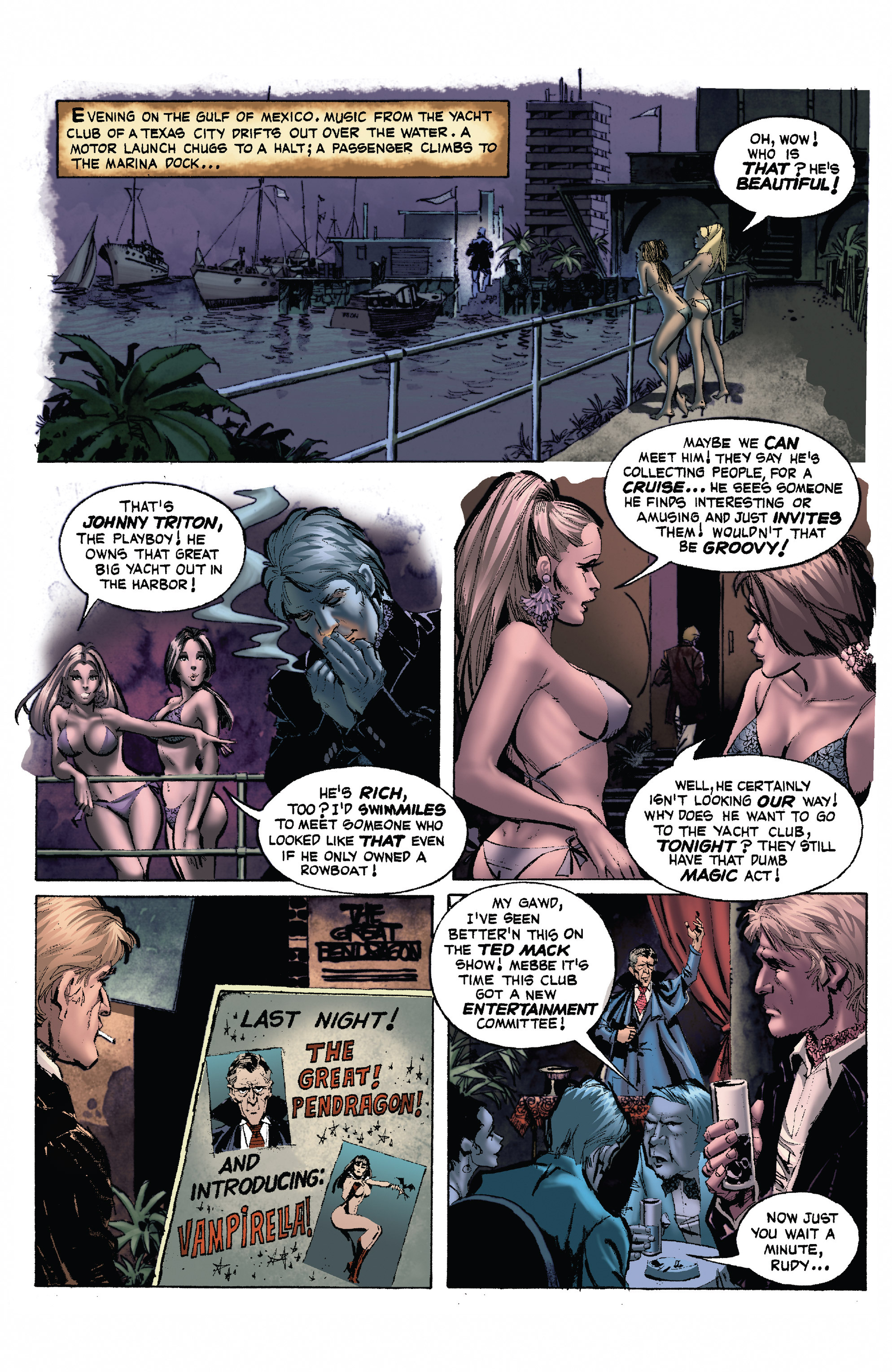 Read online Vampirella: Prelude to Shadows comic -  Issue # Full - 41