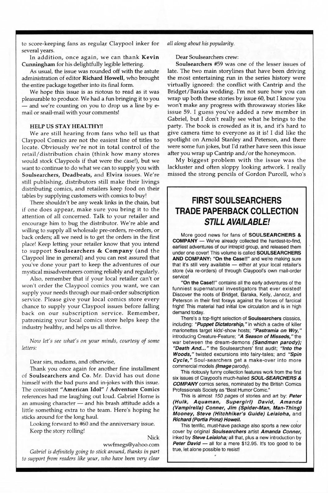 Soulsearchers and Company issue 61 - Page 28