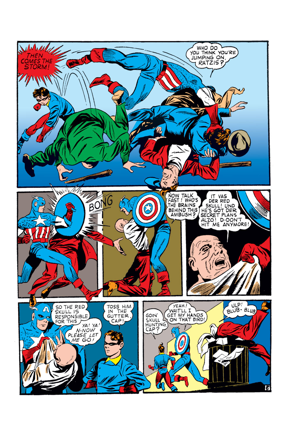 Captain America Comics issue 3 - Page 6
