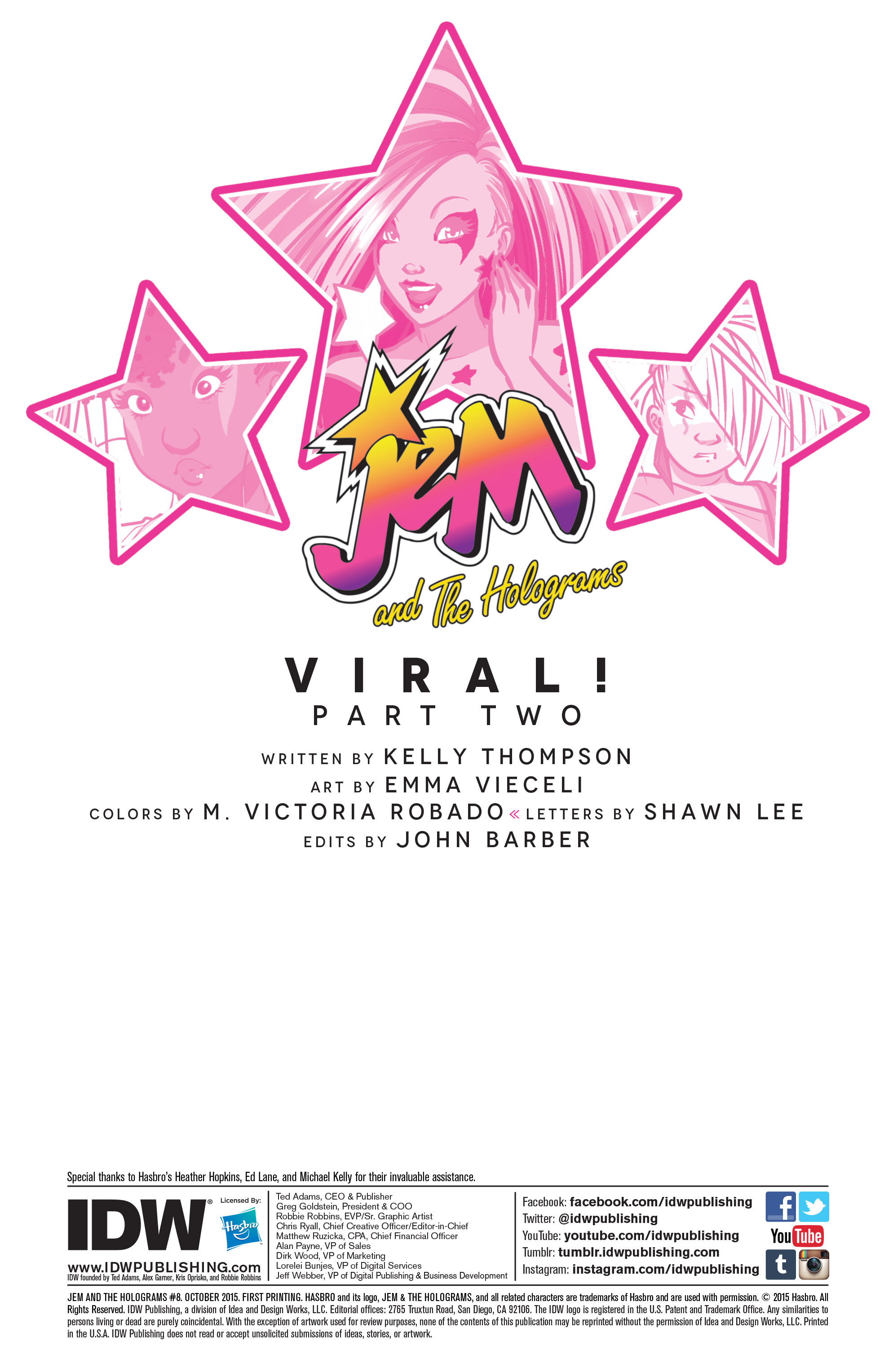 Read online Jem and The Holograms comic -  Issue #8 - 2