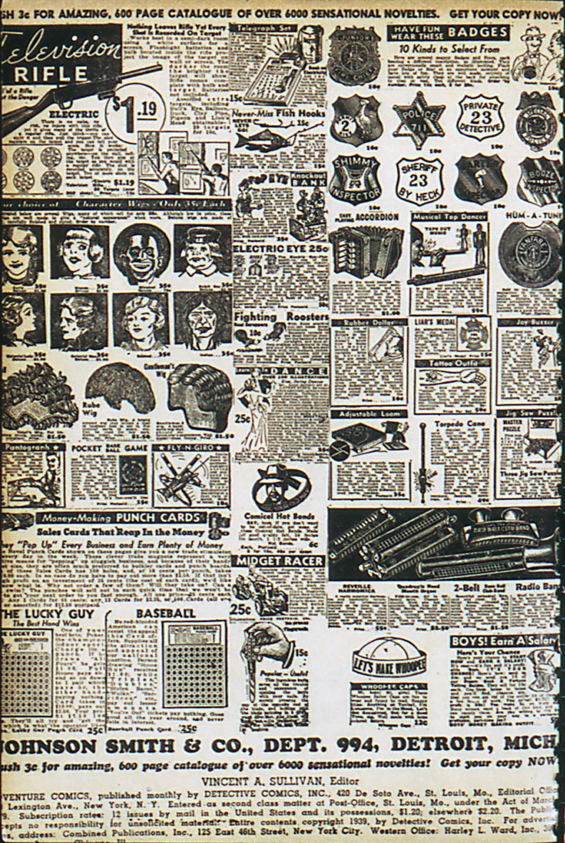 Read online Adventure Comics (1938) comic -  Issue #37 - 3