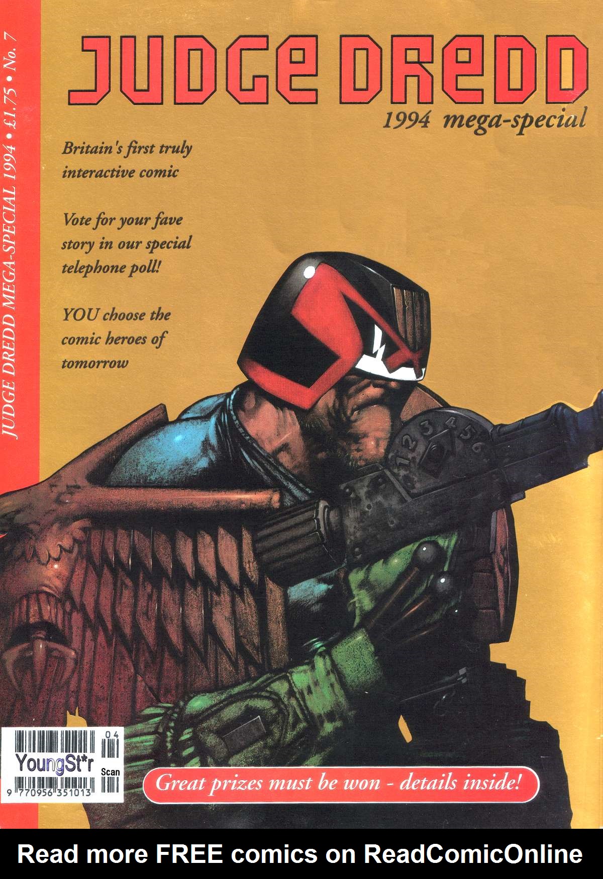 Read online Judge Dredd Mega-Special comic -  Issue #7 - 1