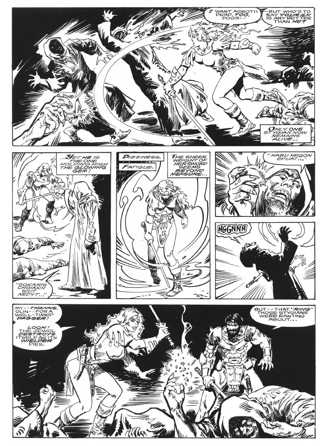 Read online The Savage Sword Of Conan comic -  Issue #232 - 32