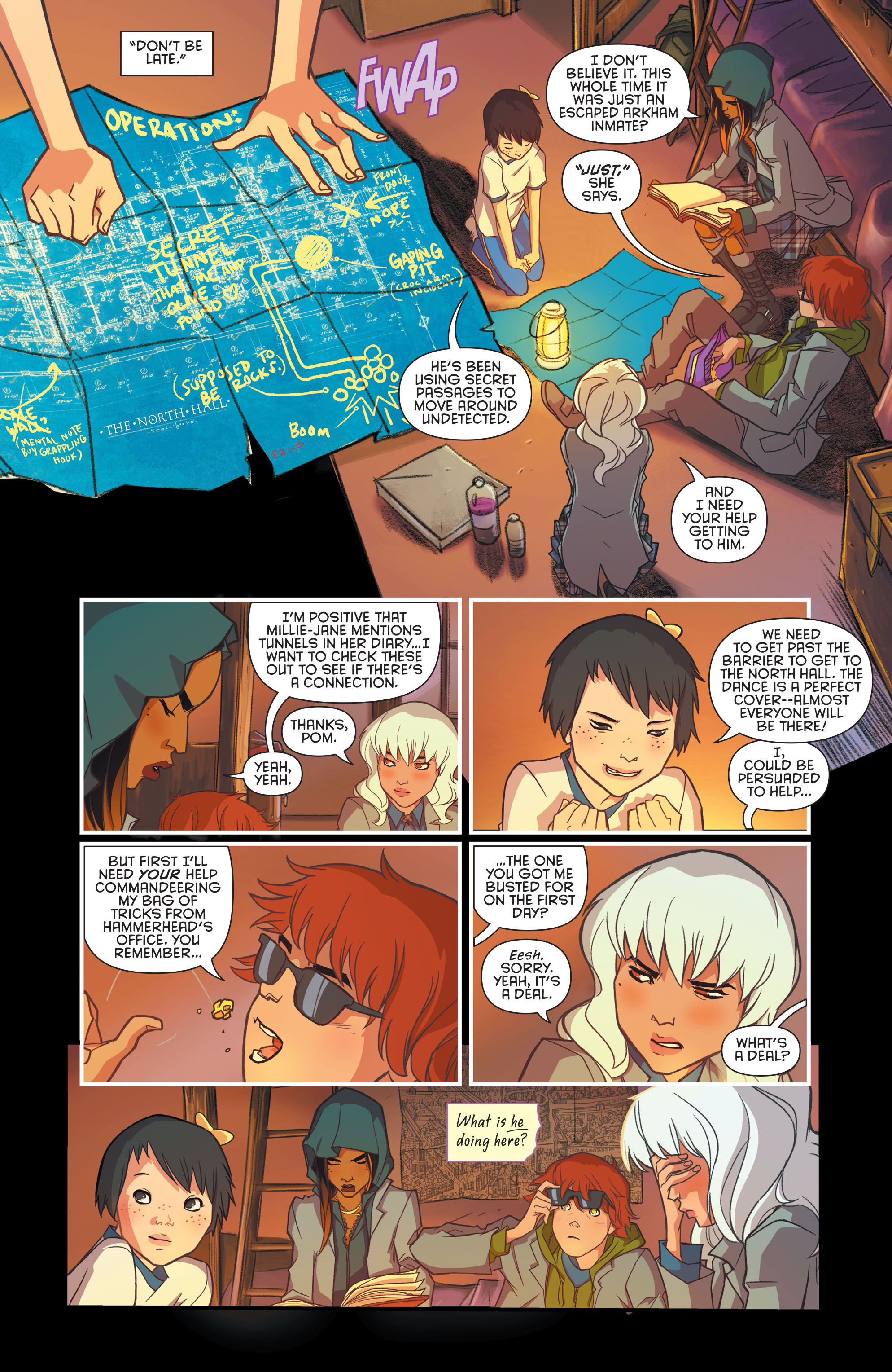 Read online Gotham Academy comic -  Issue # _TPB 1 - 100