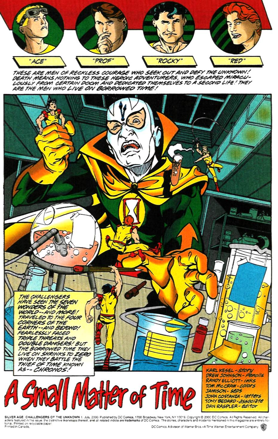 Read online Silver Age: Challengers of the Unknown comic -  Issue # Full - 2