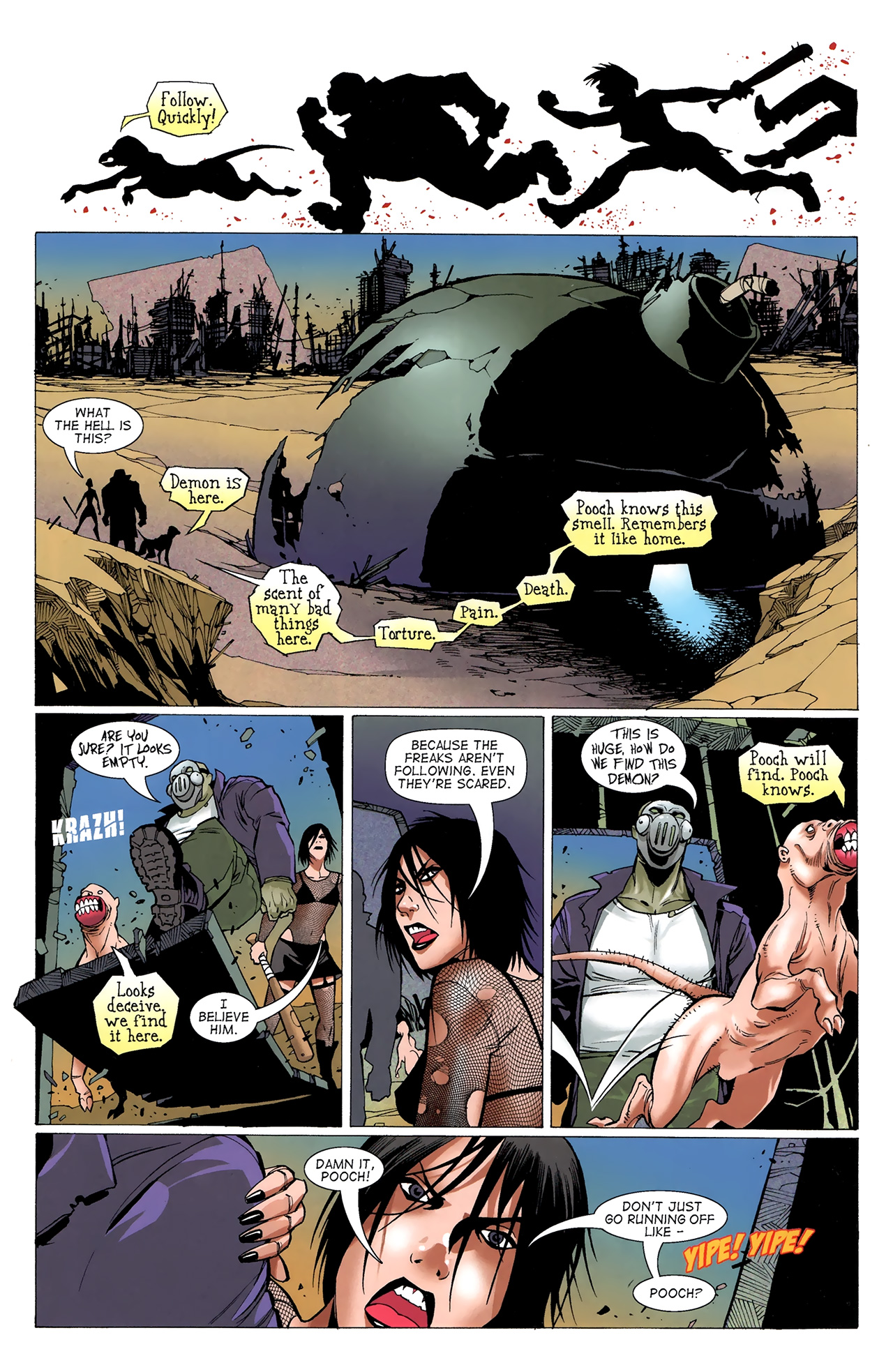 Read online Bomb Queen vs. Hack/Slash comic -  Issue # Full - 5