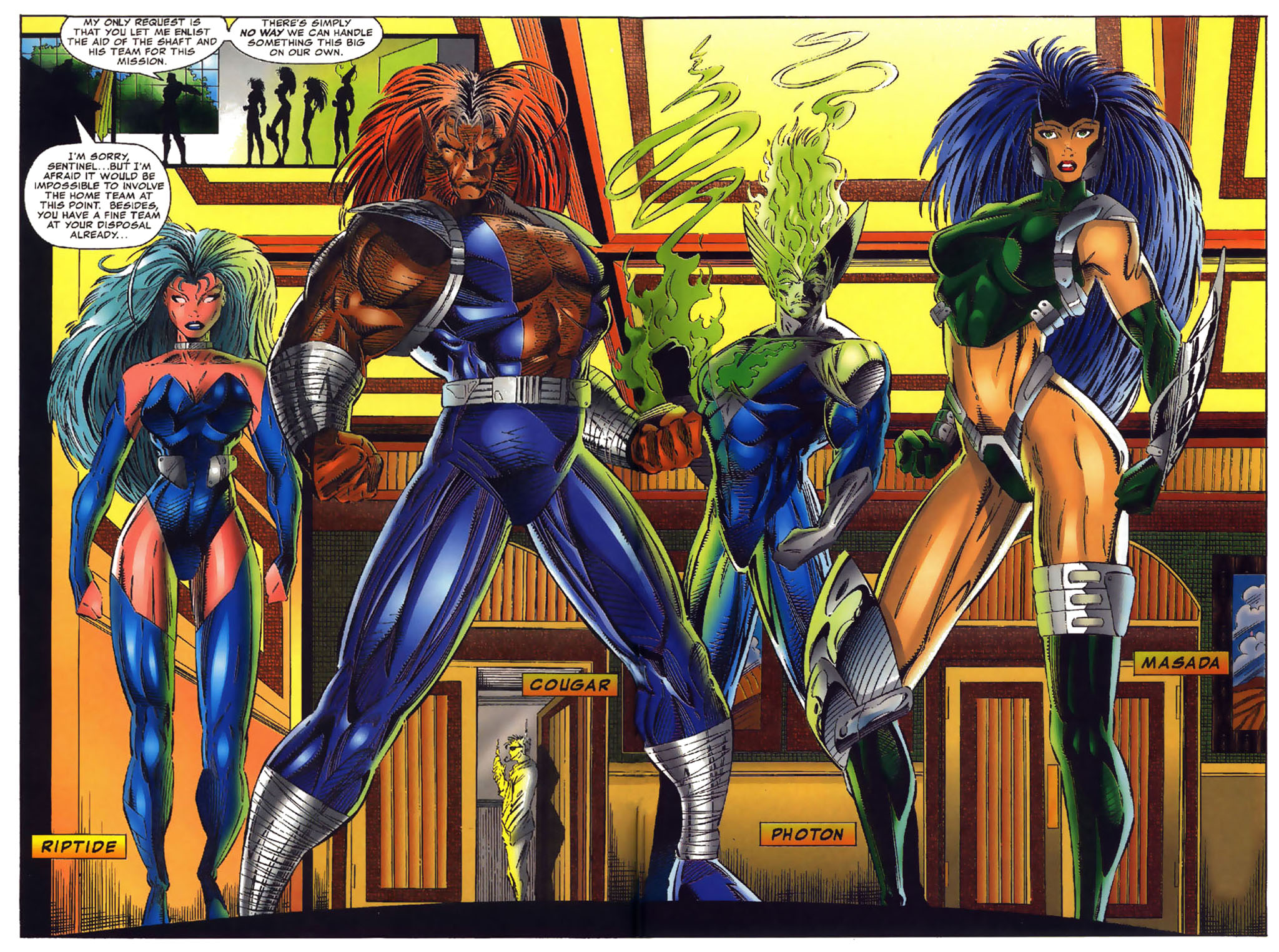 Read online Team Youngblood comic -  Issue #1 - 9