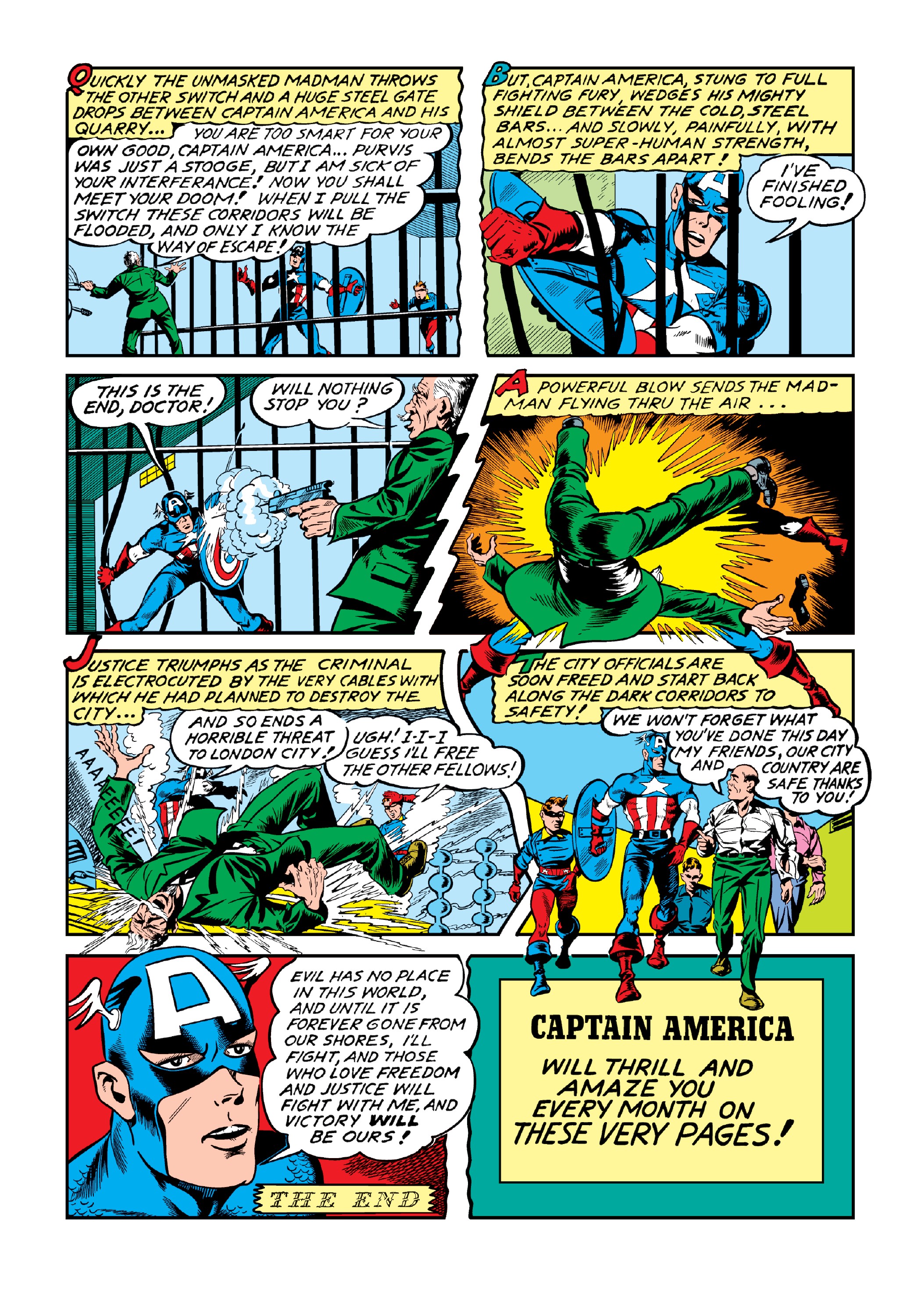 Read online Marvel Masterworks: Golden Age Captain America comic -  Issue # TPB 5 (Part 3) - 71