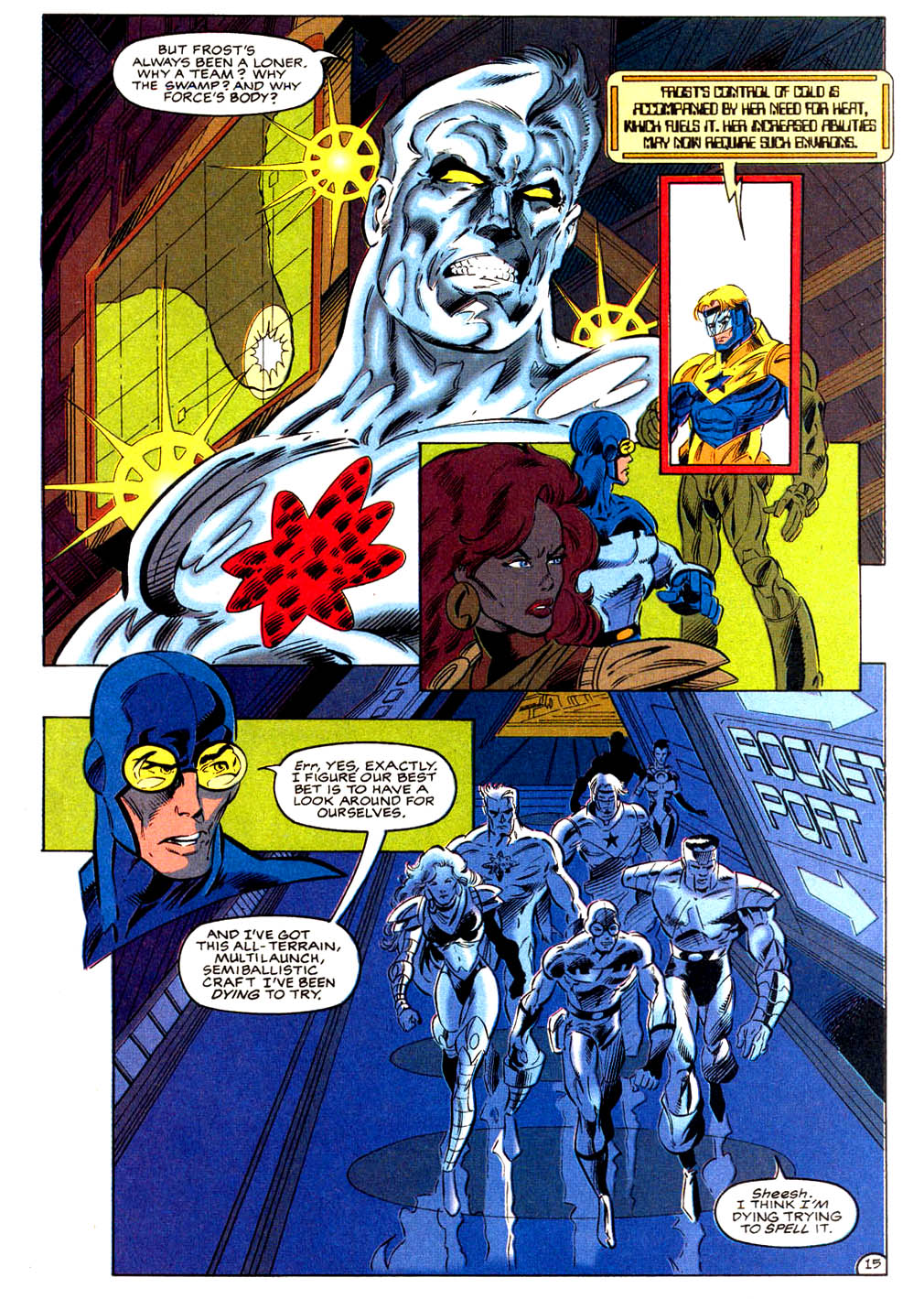 Read online Extreme Justice comic -  Issue #17 - 16