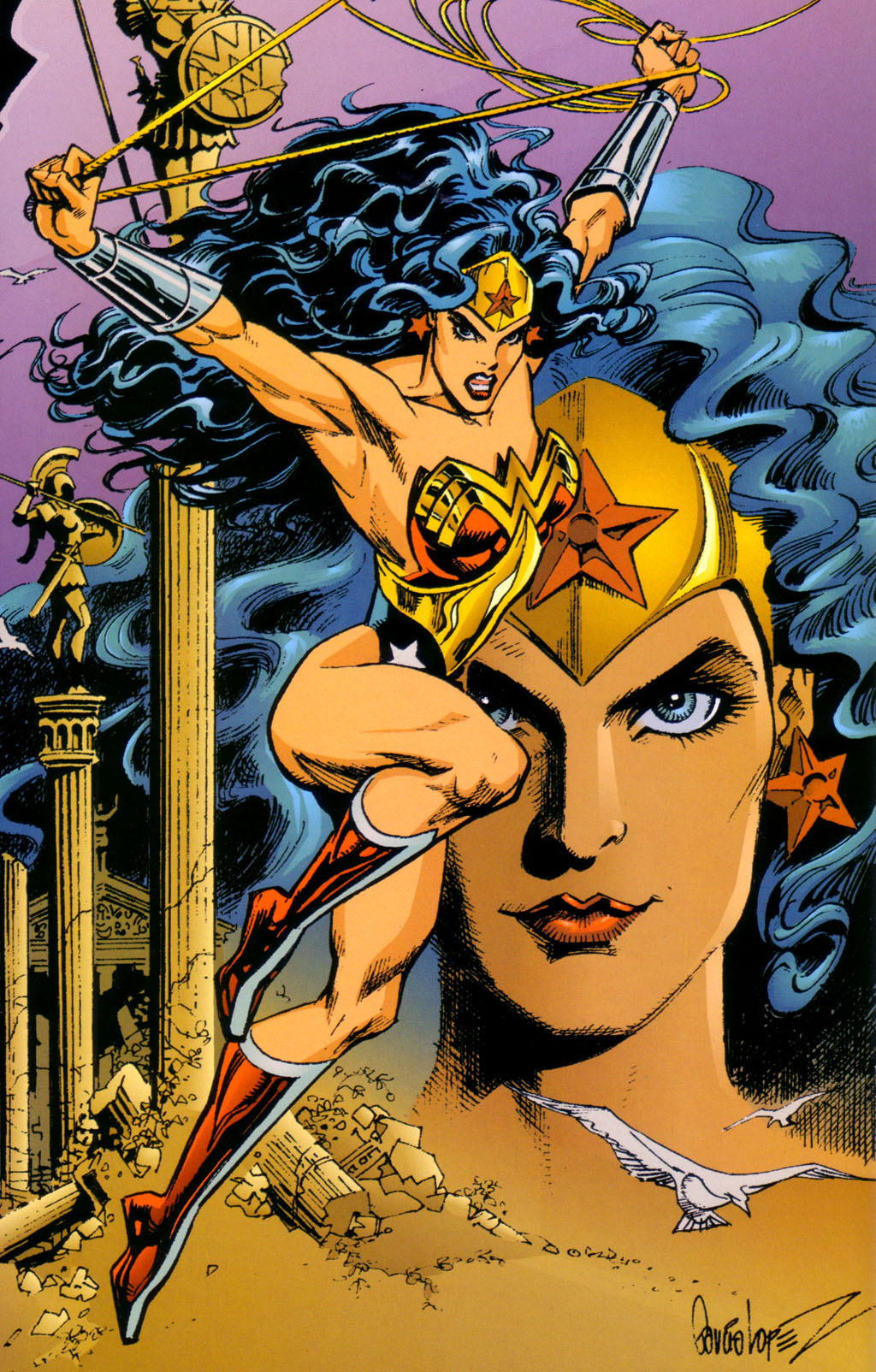 Read online Wonder Woman Gallery comic -  Issue # Full - 19