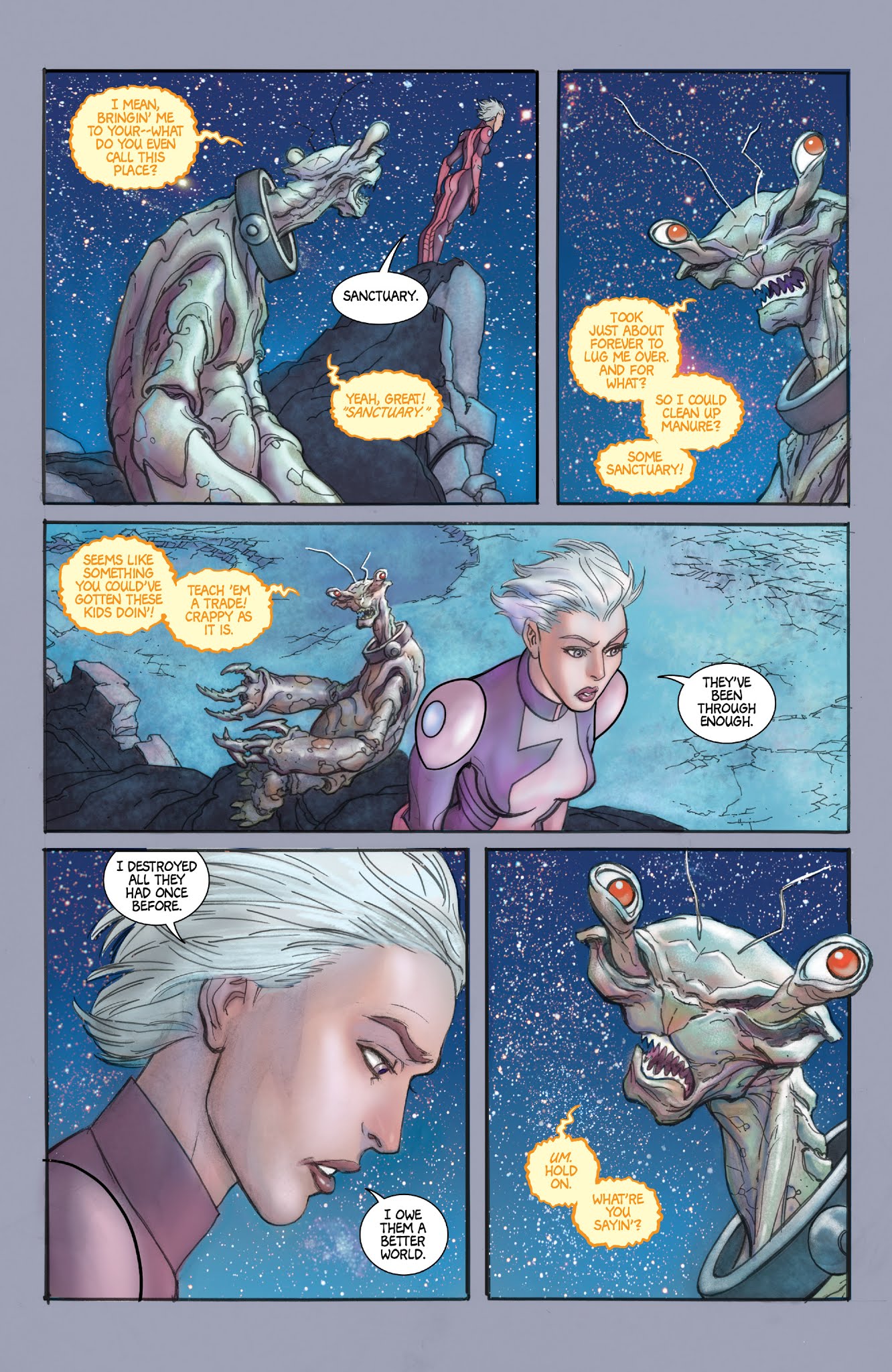 Read online Stellar comic -  Issue #1 - 20