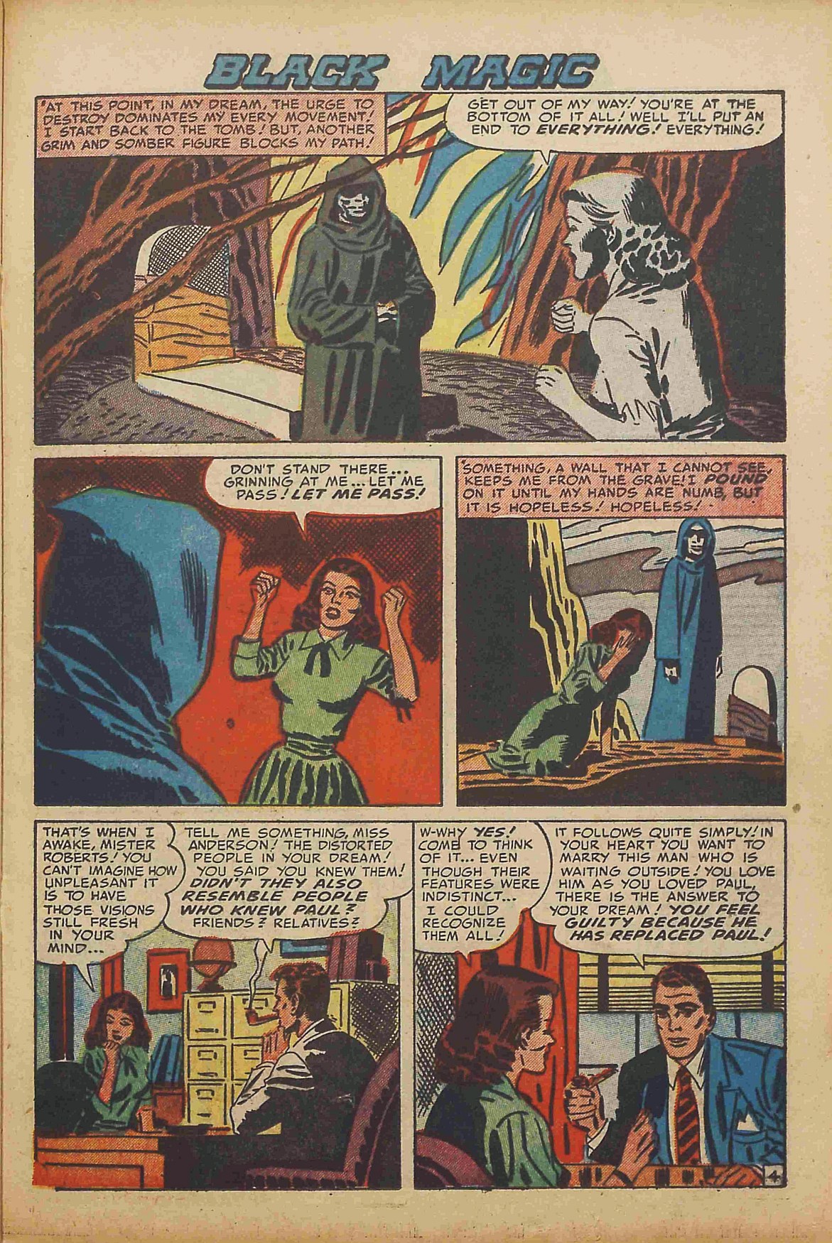 Read online Black Magic (1950) comic -  Issue #23 - 21