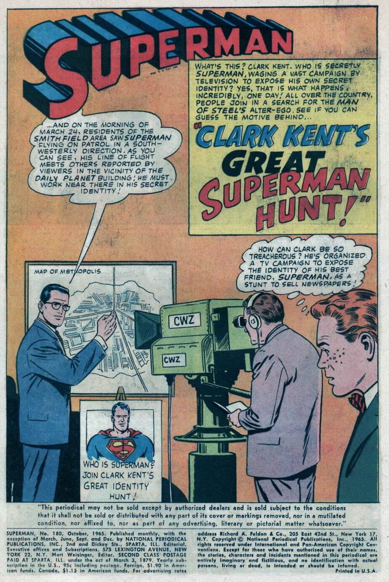 Read online Superman (1939) comic -  Issue #180 - 3