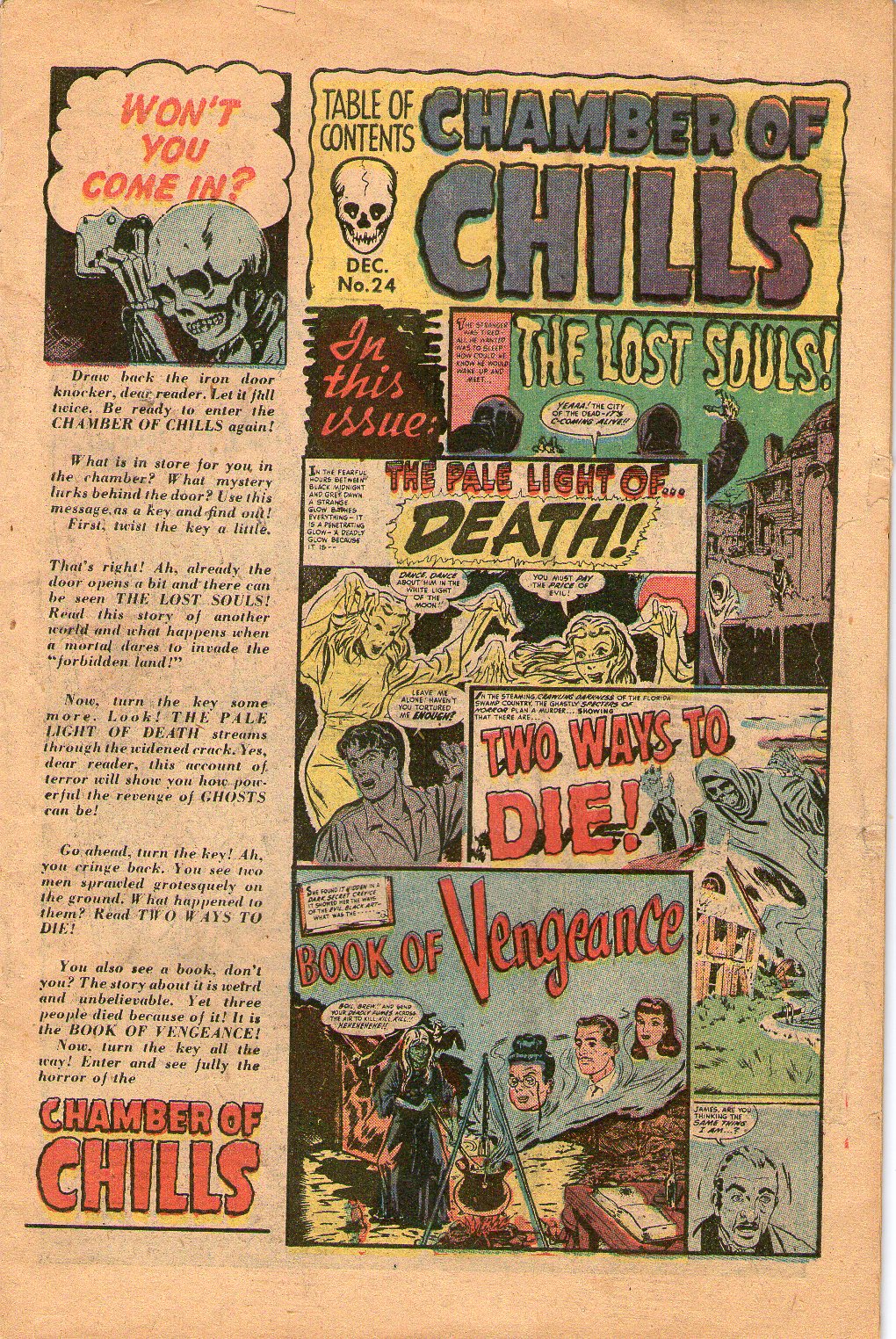 Read online Chamber of Chills (1951) comic -  Issue #4 - 3