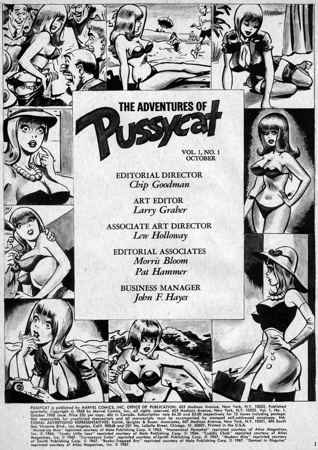 Read online The Adventures of Pussycat comic -  Issue # Full - 2