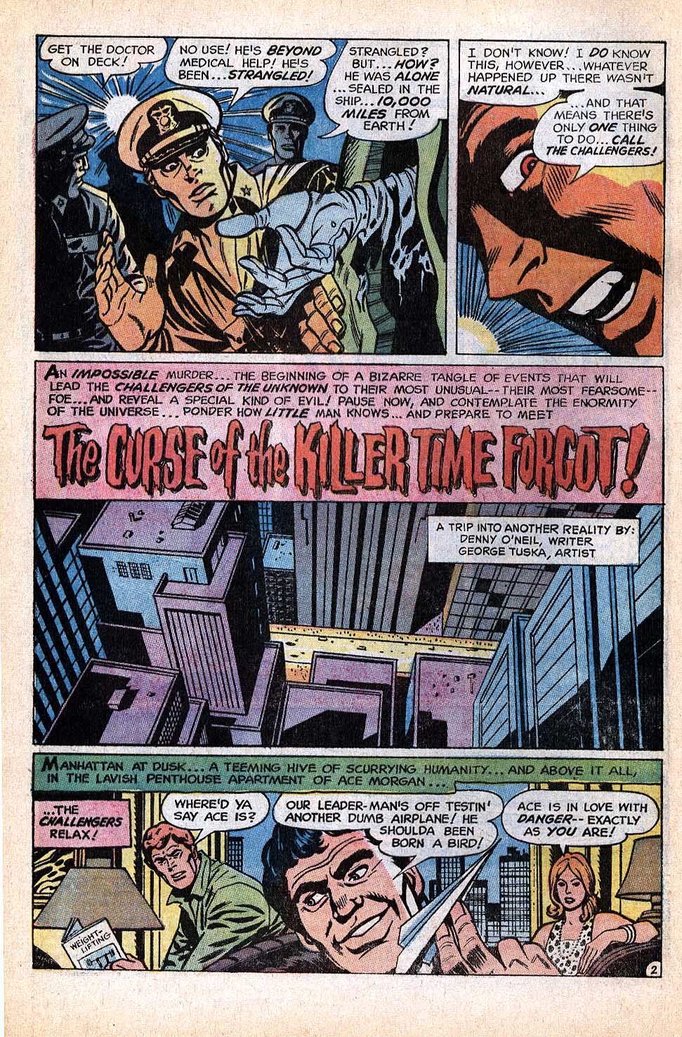 Read online Challengers of the Unknown (1958) comic -  Issue #73 - 3